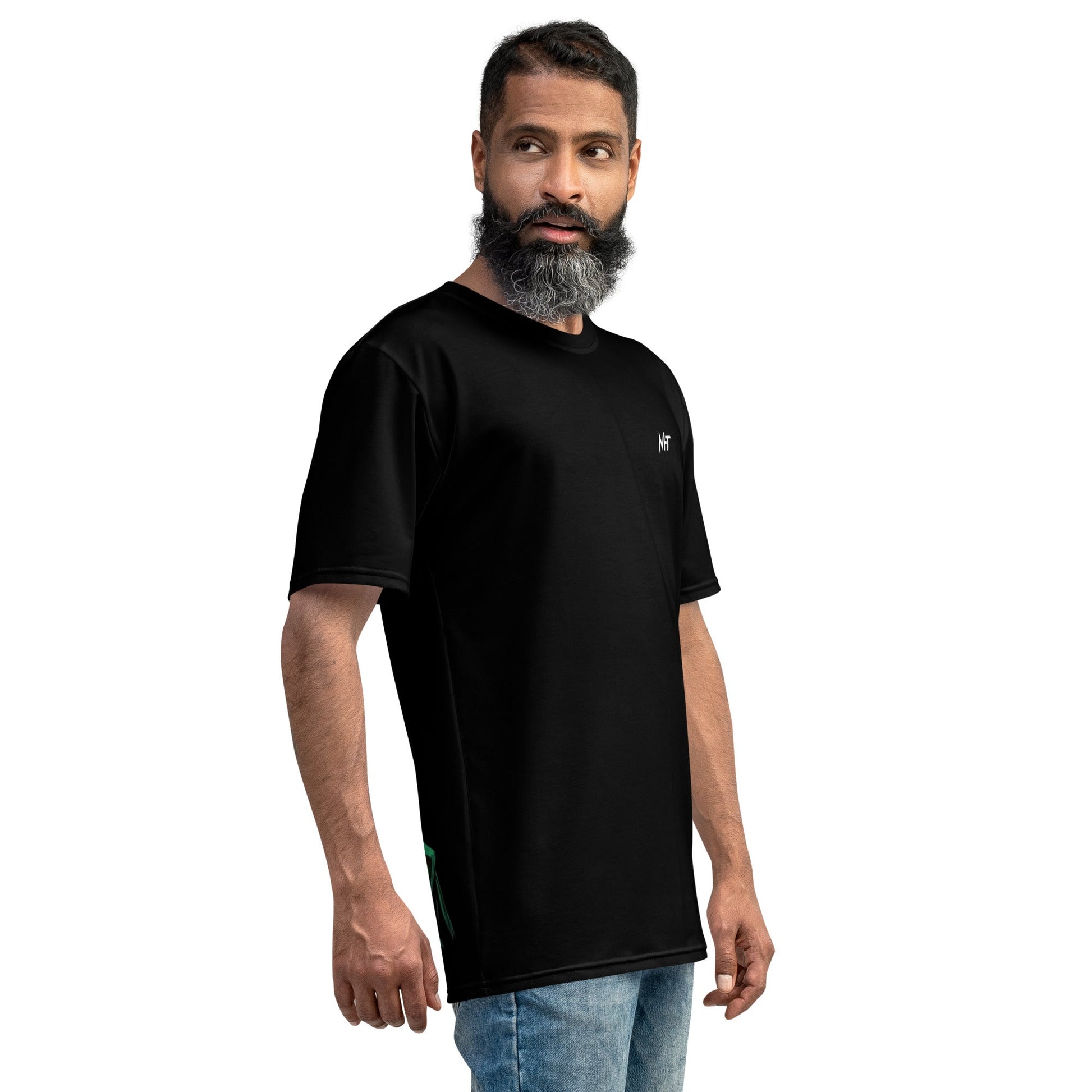 CyberWare Assassin V16 - Men's t-shirt ( Back Print ) by DarkByteGear
