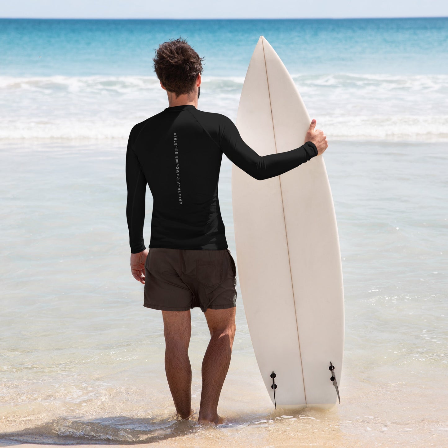 Athletes Empower Athletes - Men's Rash Guard by DarkByteGear