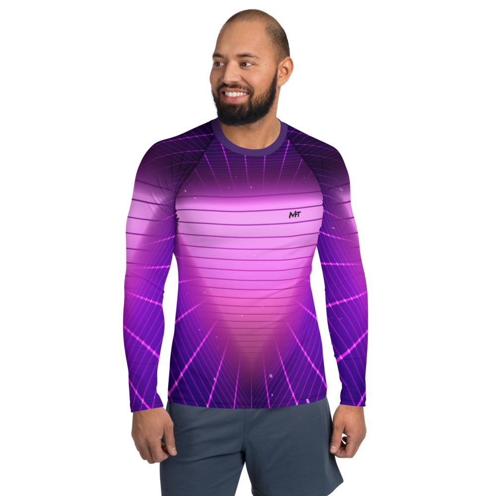 Tunnel v3 - Men's Rash Guard by DarkByteGear