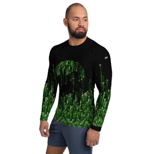 The source code - Men's Rash Guard by DarkByteGear
