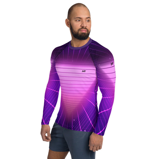 Tunnel v3 - Men's Rash Guard by DarkByteGear