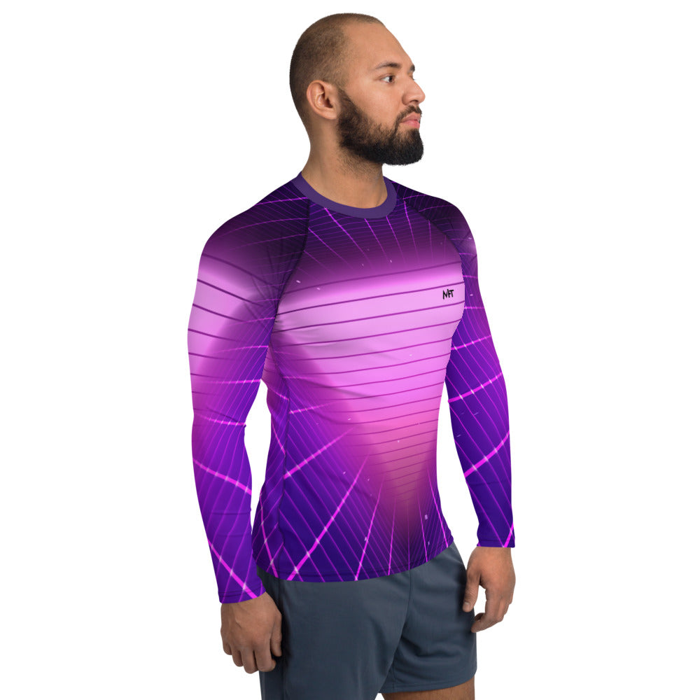 Tunnel v3 - Men's Rash Guard by DarkByteGear
