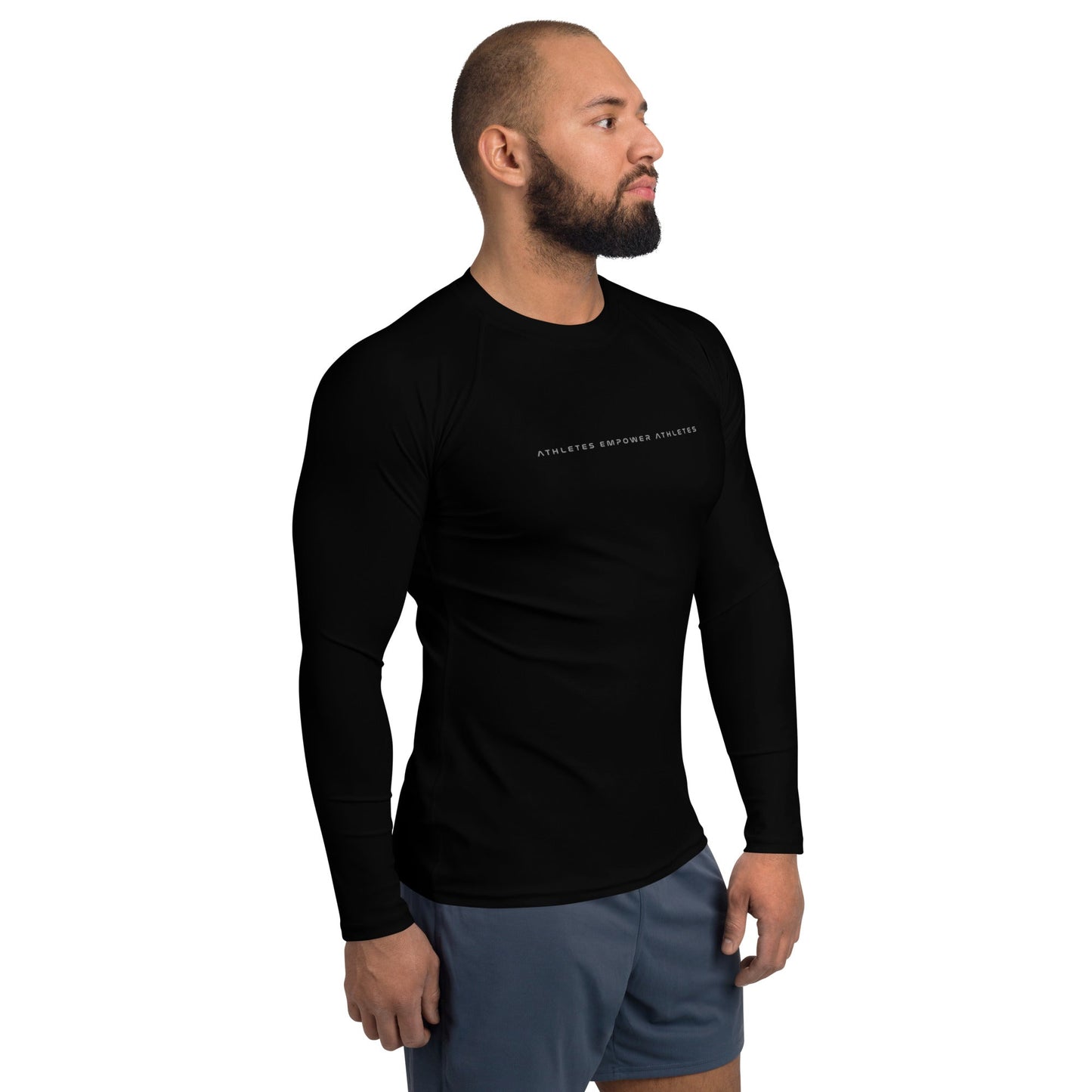 Athletes Empower Athletes - Men's Rash Guard by DarkByteGear