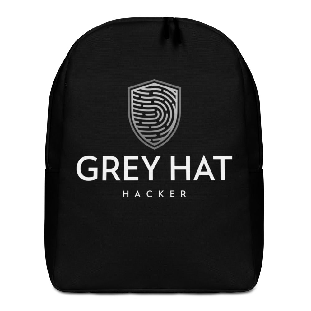 Grey Hat Hacker - Minimalist Backpack by DarkByteGear