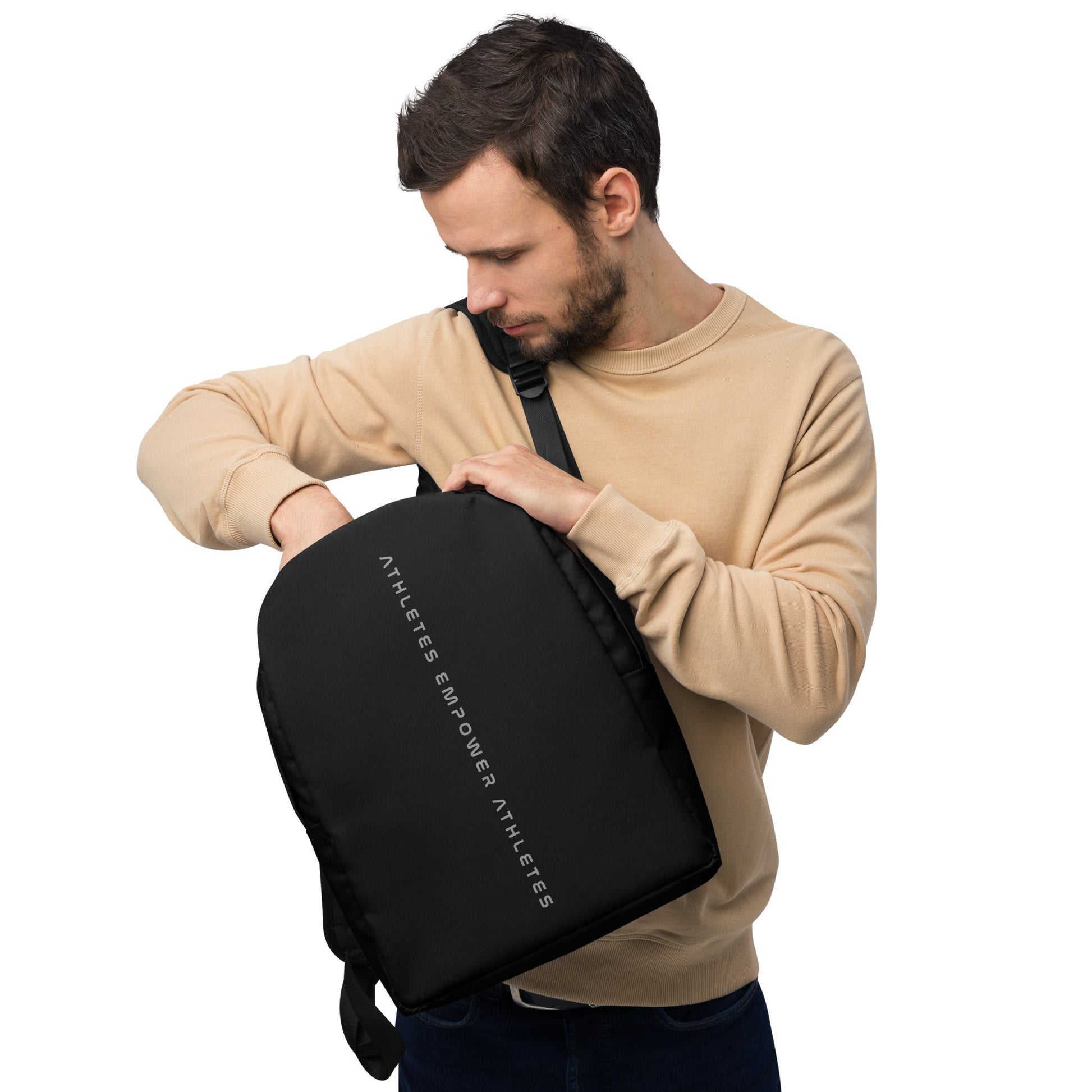 Athletes Empower Athletes - Minimalist Backpack by DarkByteGear