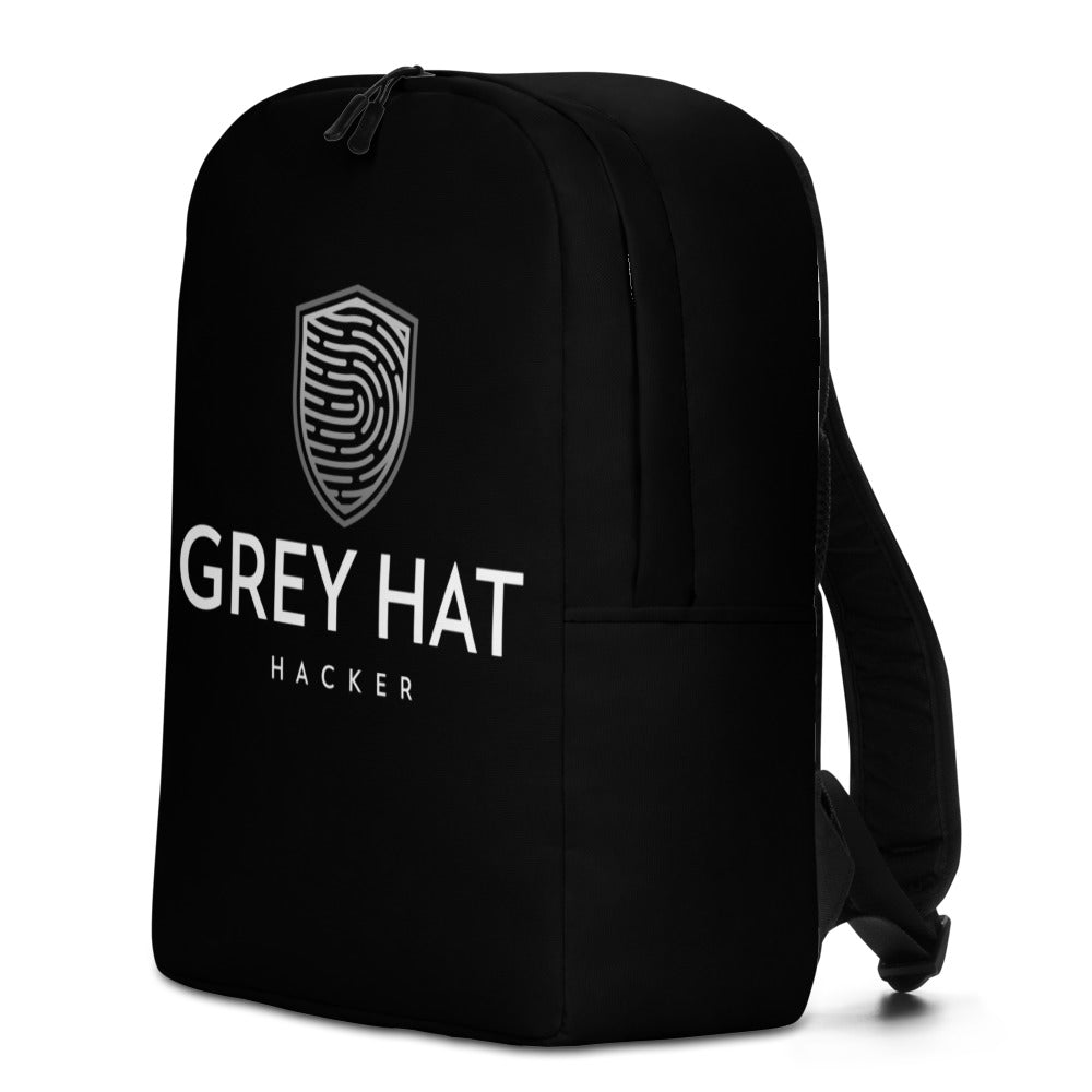 Grey Hat Hacker - Minimalist Backpack by DarkByteGear