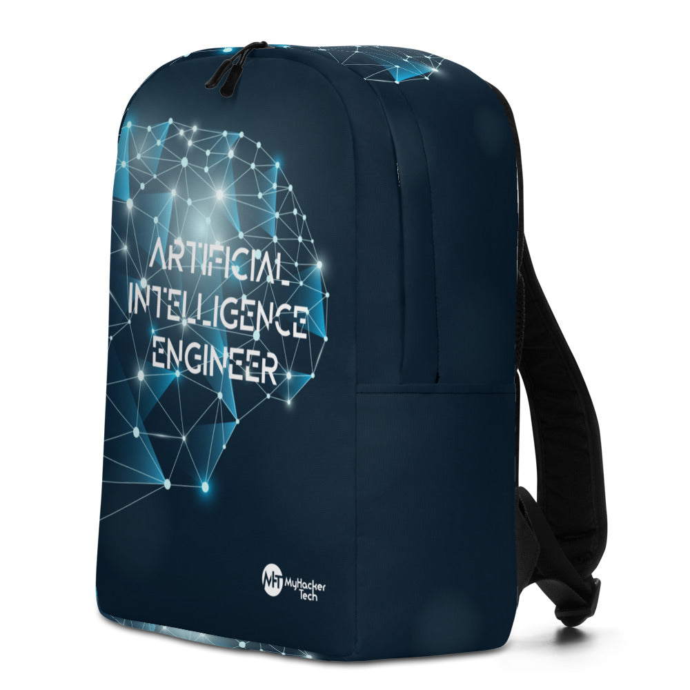 Artificial intelligence engineer - Minimalist Backpack by DarkByteGear