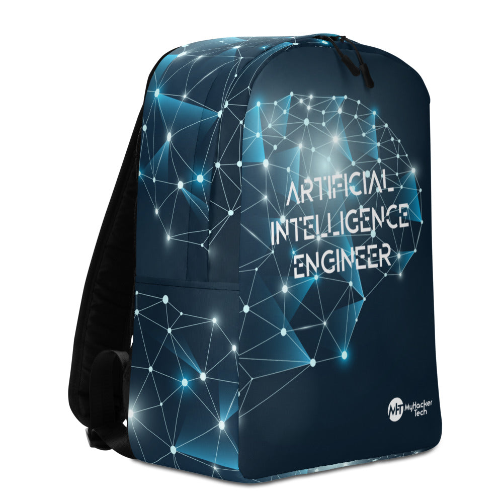 Artificial intelligence engineer - Minimalist Backpack by DarkByteGear