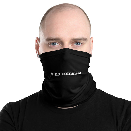 // no comment - Neck Gaiter by DarkByteGear