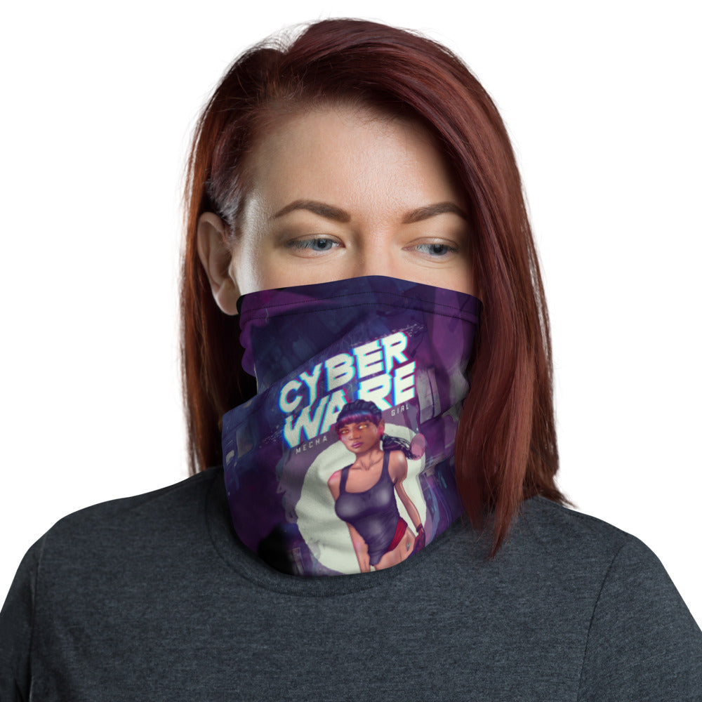 CyberWare Mecha Girl - Neck Gaiter by DarkByteGear