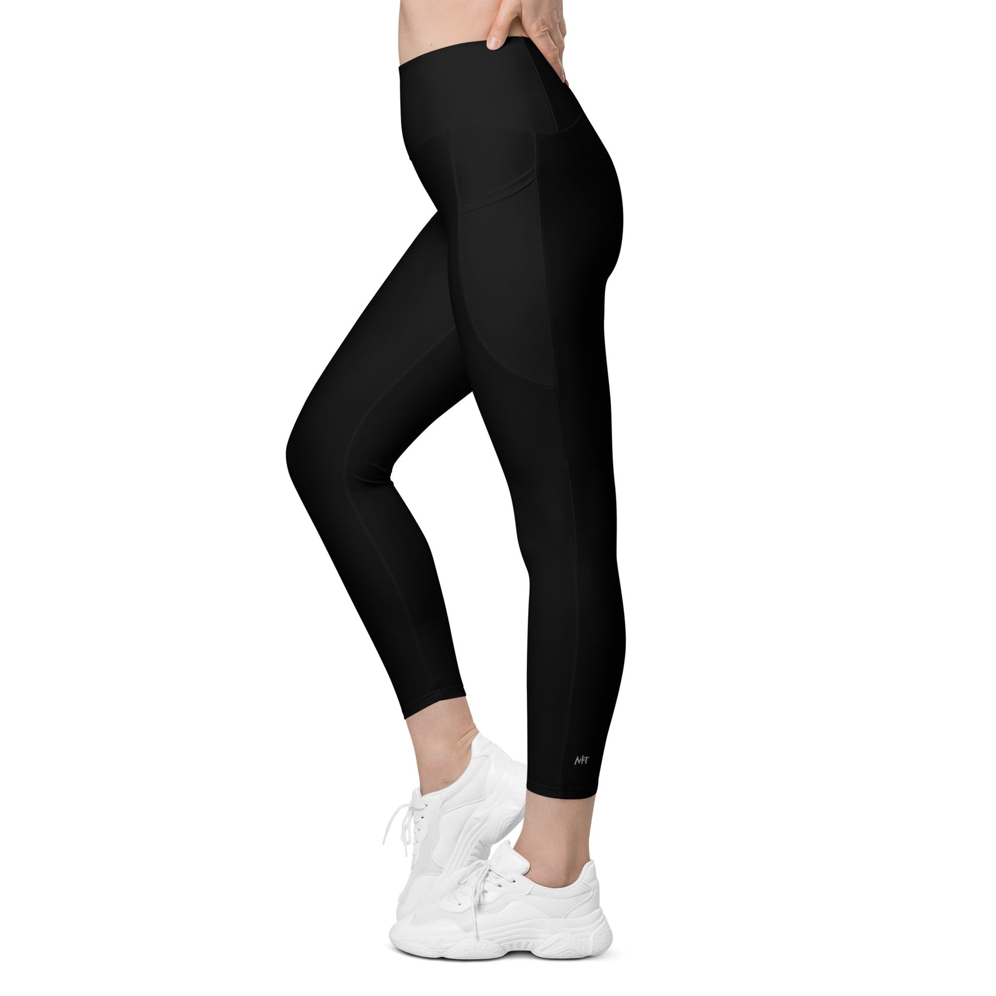 Athletes Empower Athletes - Leggings with pockets by DarkByteGear