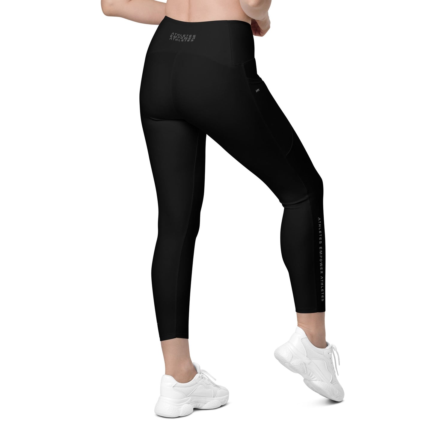 Athletes Empower Athletes - Leggings with pockets by DarkByteGear