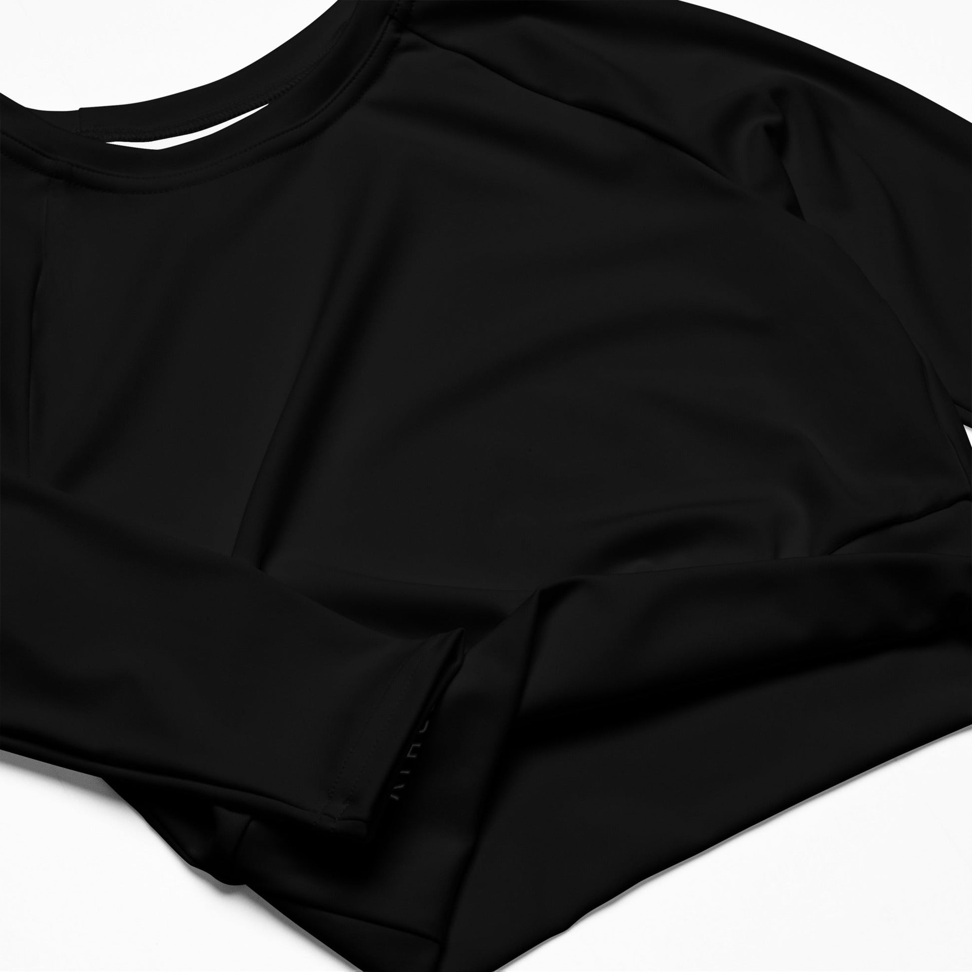 Athletes Empower Athletes - Long-sleeve crop top by DarkByteGear