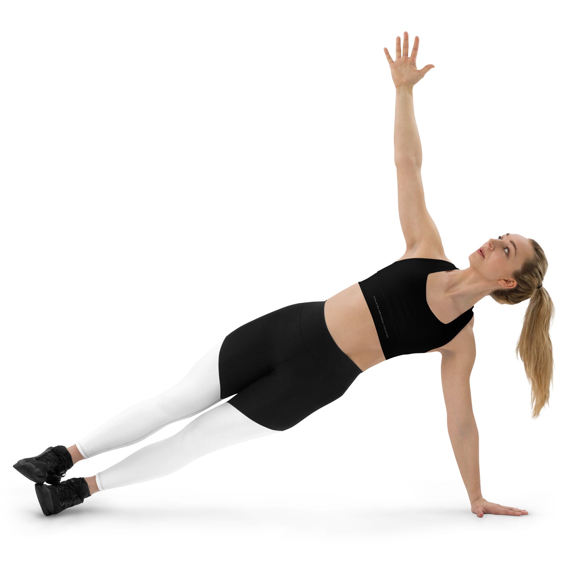 Athletes Empower Athletes - Longline Sports Bra by DarkByteGear