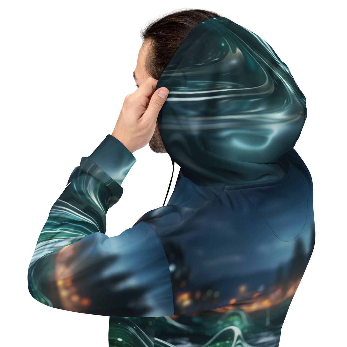 Neon AI V1 - Unisex Hoodie by DarkByteGear