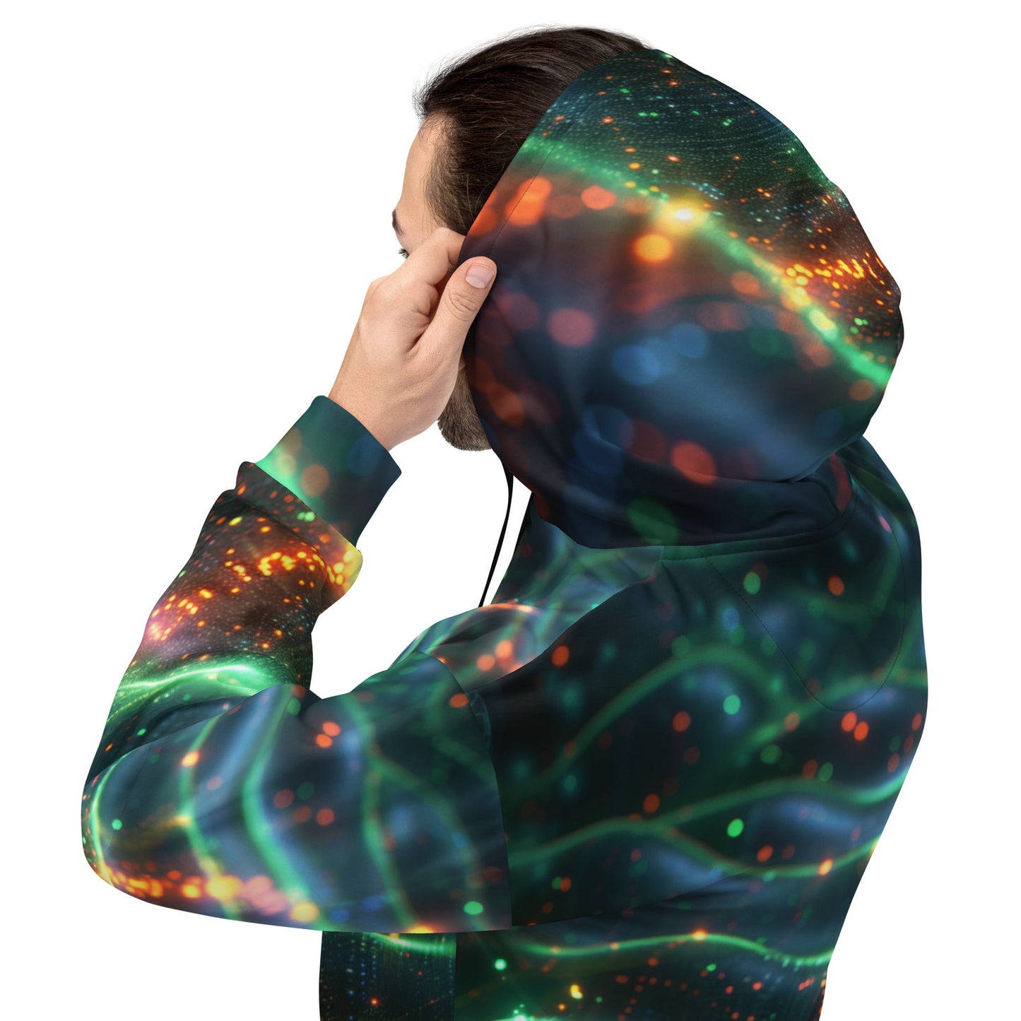 CyberTech Quantum GPU v14 - Unisex Hoodie by DarkByteGear