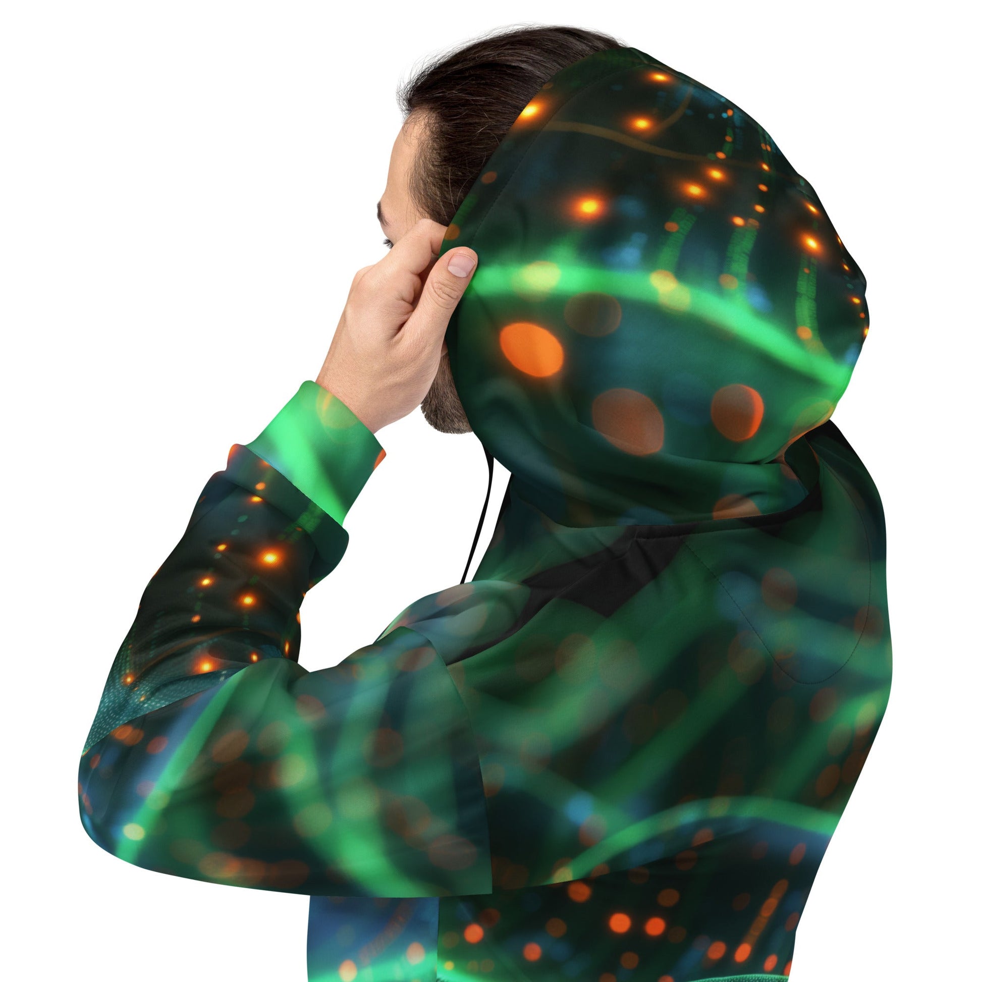 CyberTech Quantum GPU v16 - Unisex Hoodie by DarkByteGear