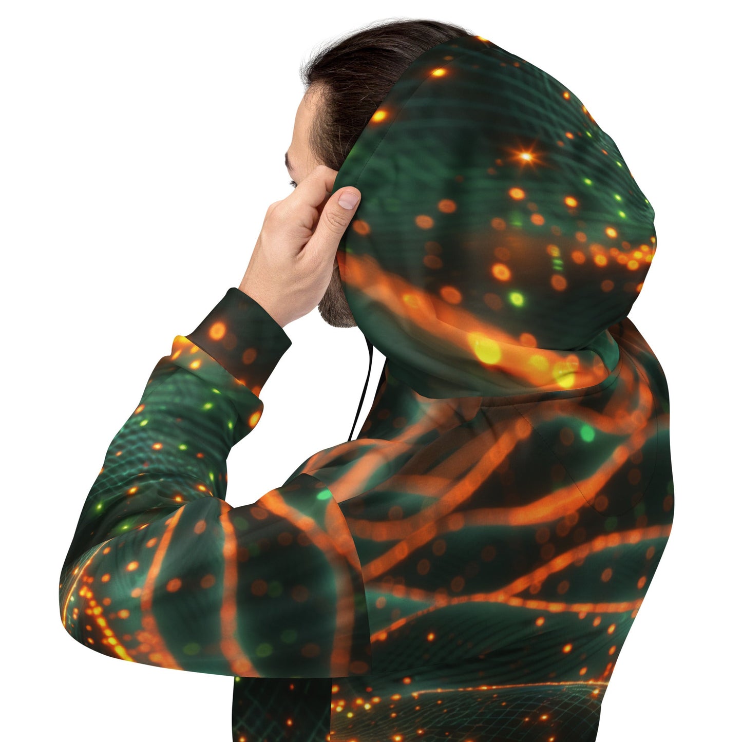 CyberTech Quantum GPU v17 - Unisex Hoodie by DarkByteGear