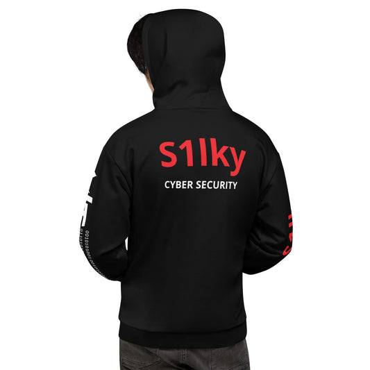 S1lky Cyber Security - Unisex Hoodie by DarkByteGear