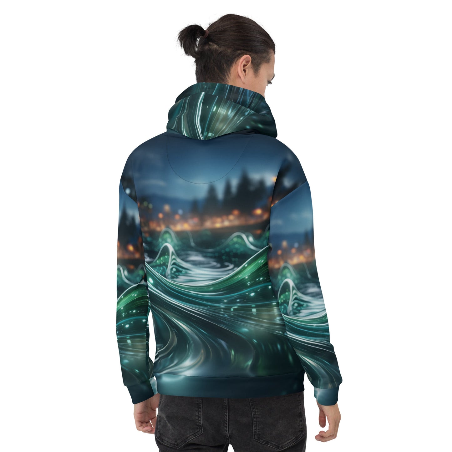 Neon AI V1 - Unisex Hoodie by DarkByteGear