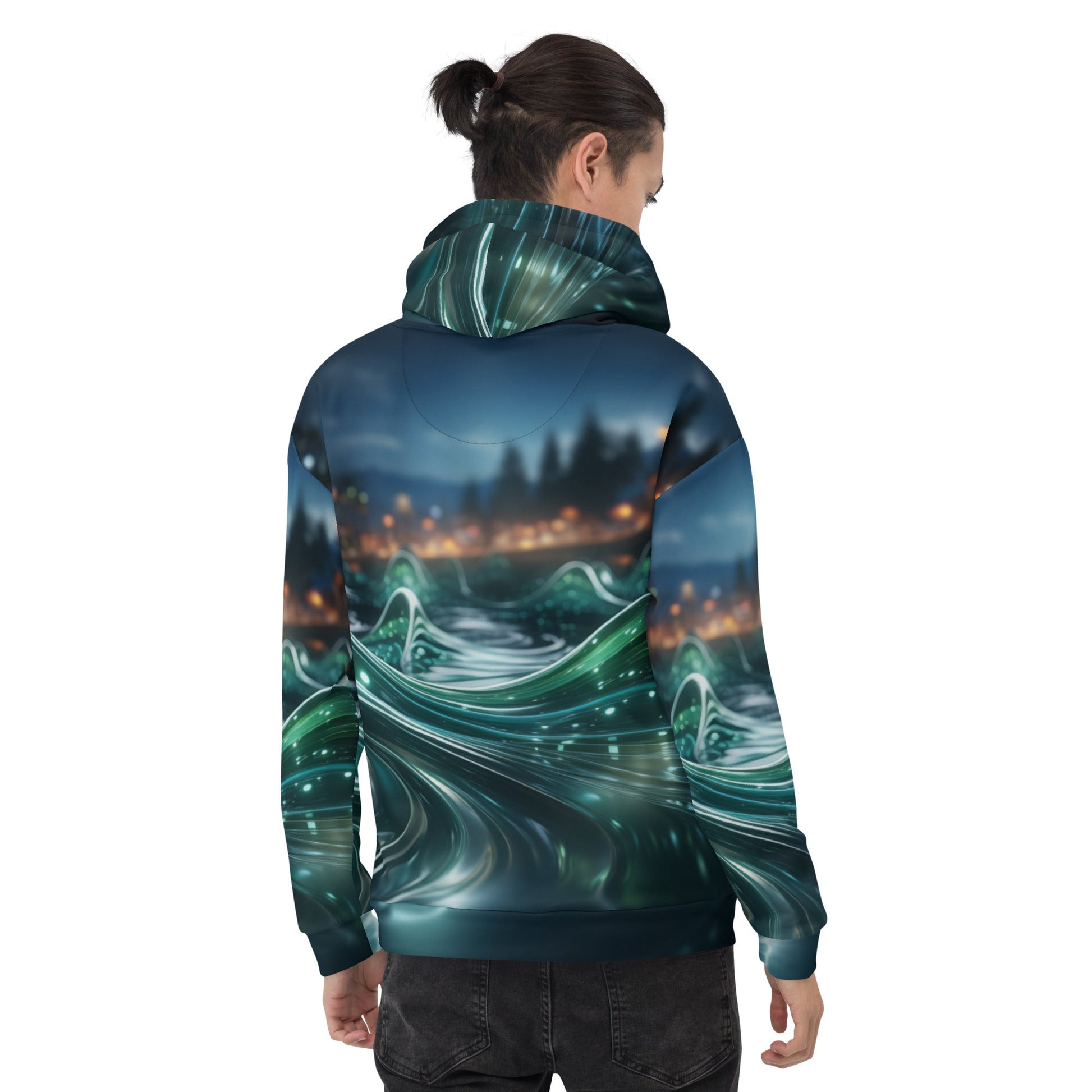 Neon AI V1 - Unisex Hoodie by DarkByteGear