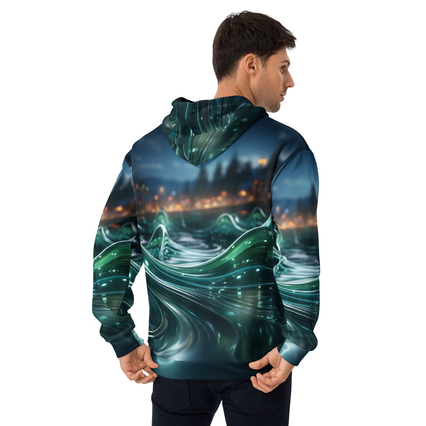 Neon AI V1 - Unisex Hoodie by DarkByteGear
