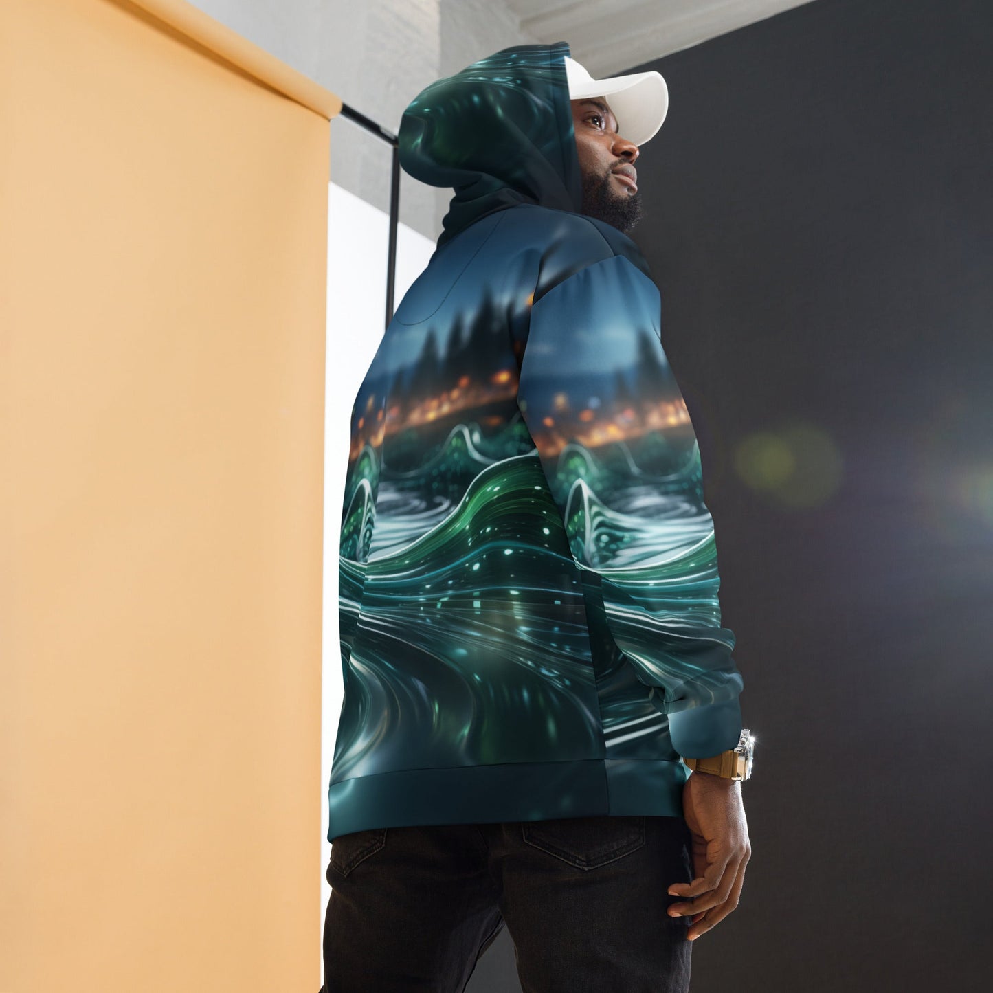 Neon AI V1 - Unisex Hoodie by DarkByteGear