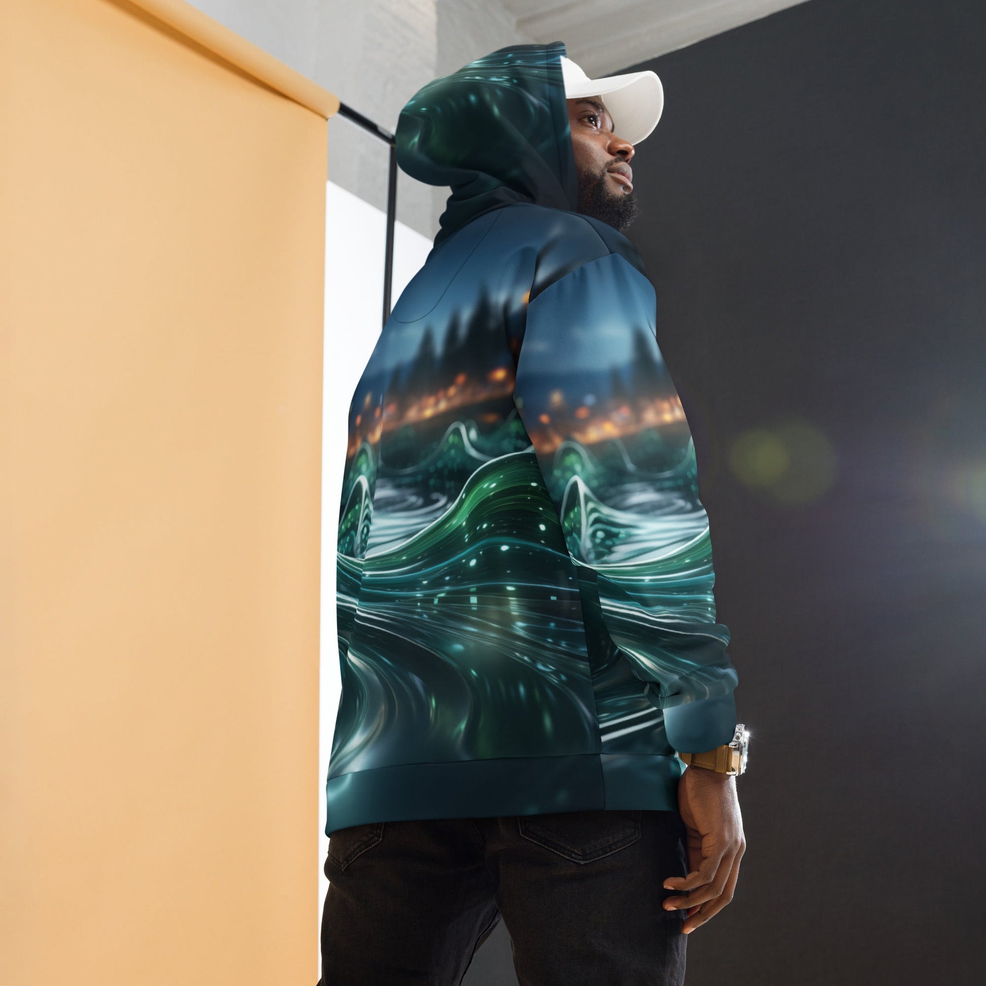 Neon AI V1 - Unisex Hoodie by DarkByteGear