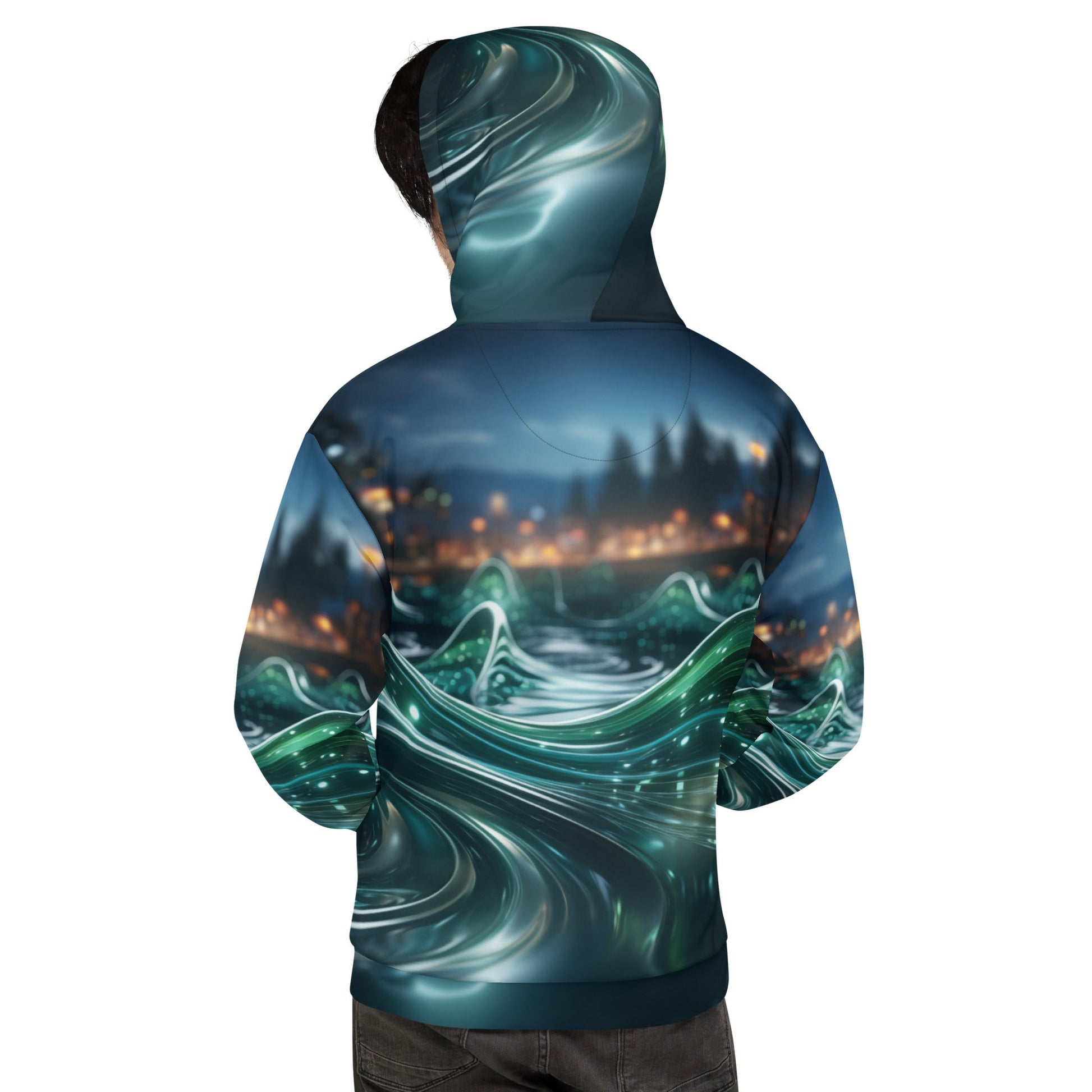 Neon AI V1 - Unisex Hoodie by DarkByteGear
