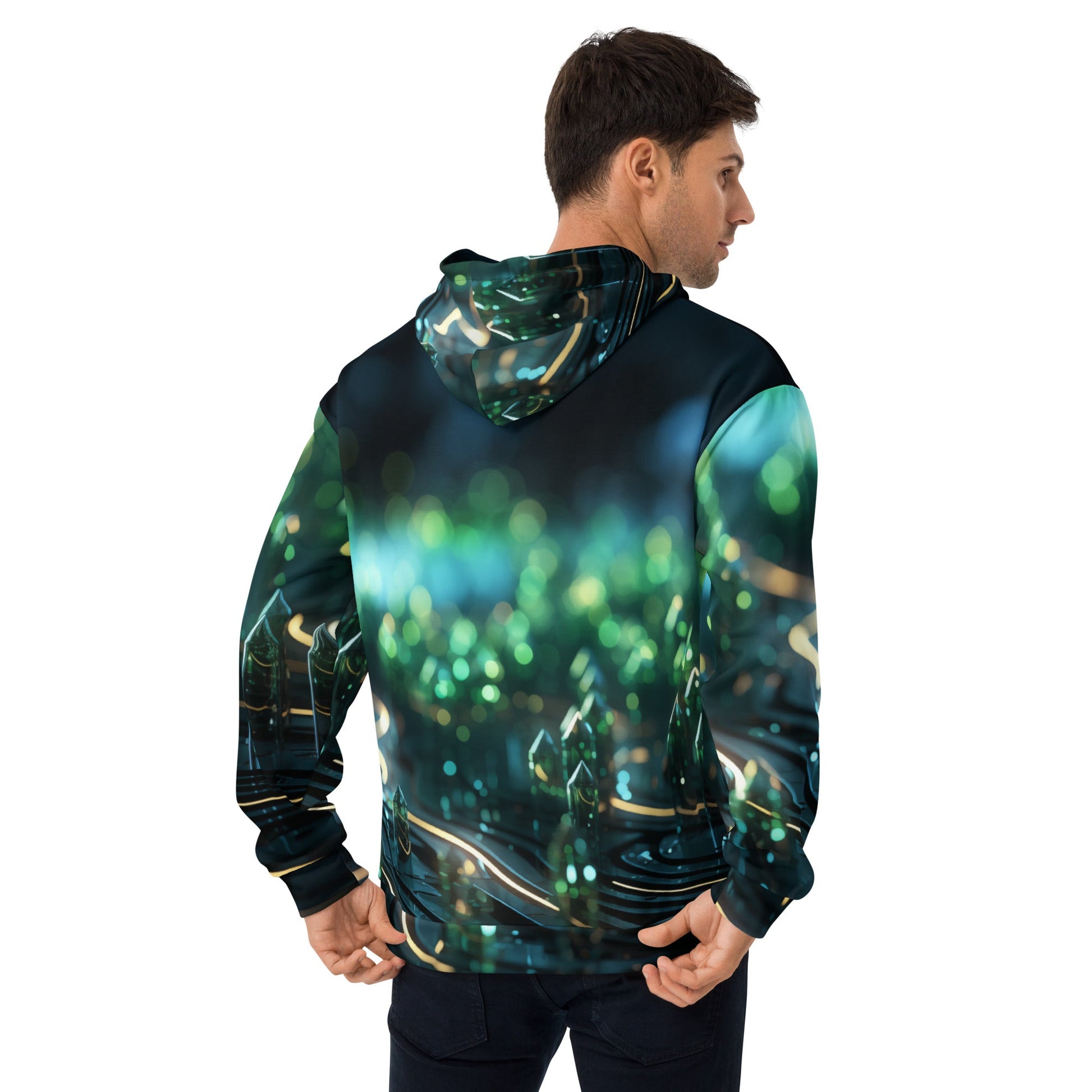CyberTech Quantum GPU v6 - Unisex Hoodie by DarkByteGear