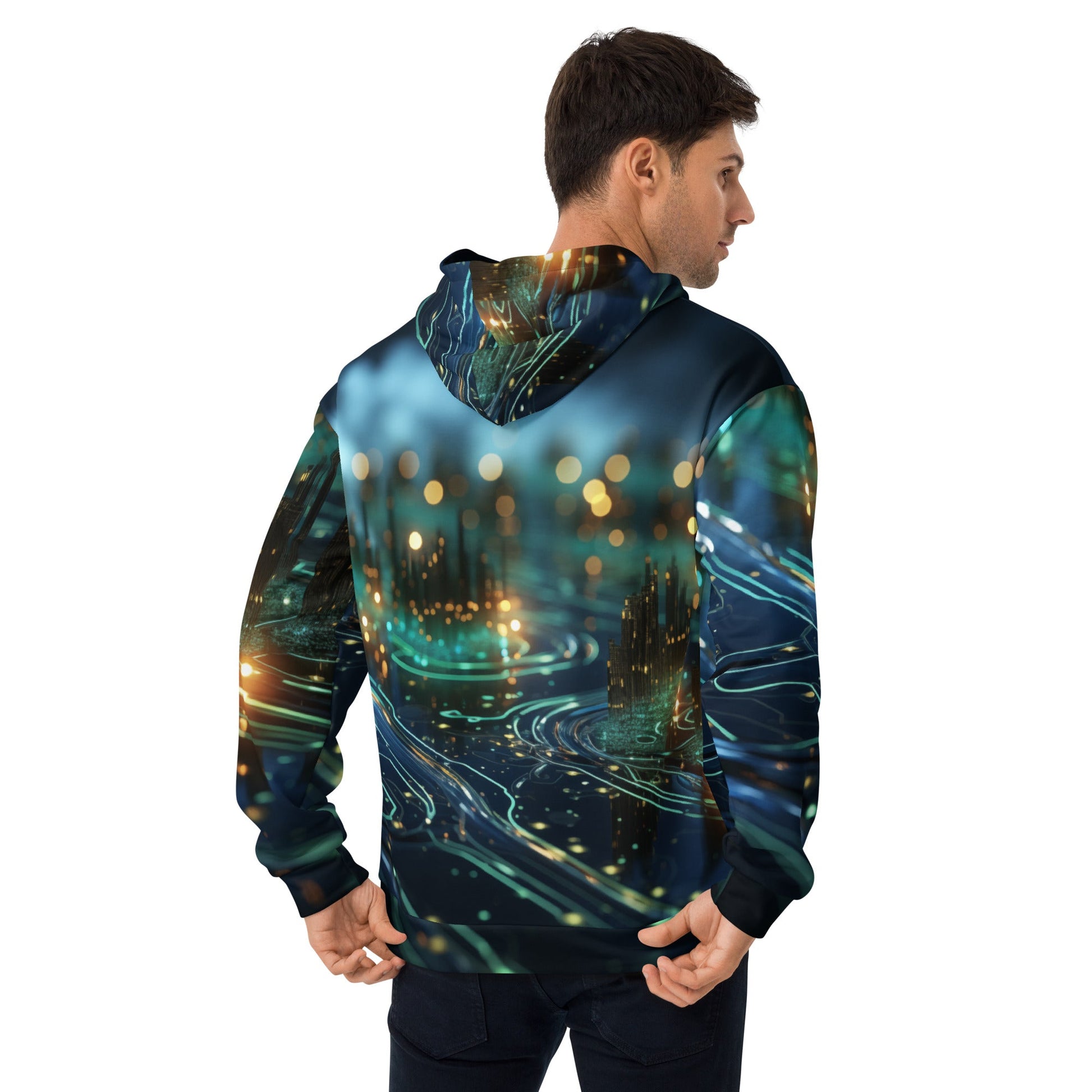 CyberTech Quantum GPU v5 - Unisex Hoodie by DarkByteGear