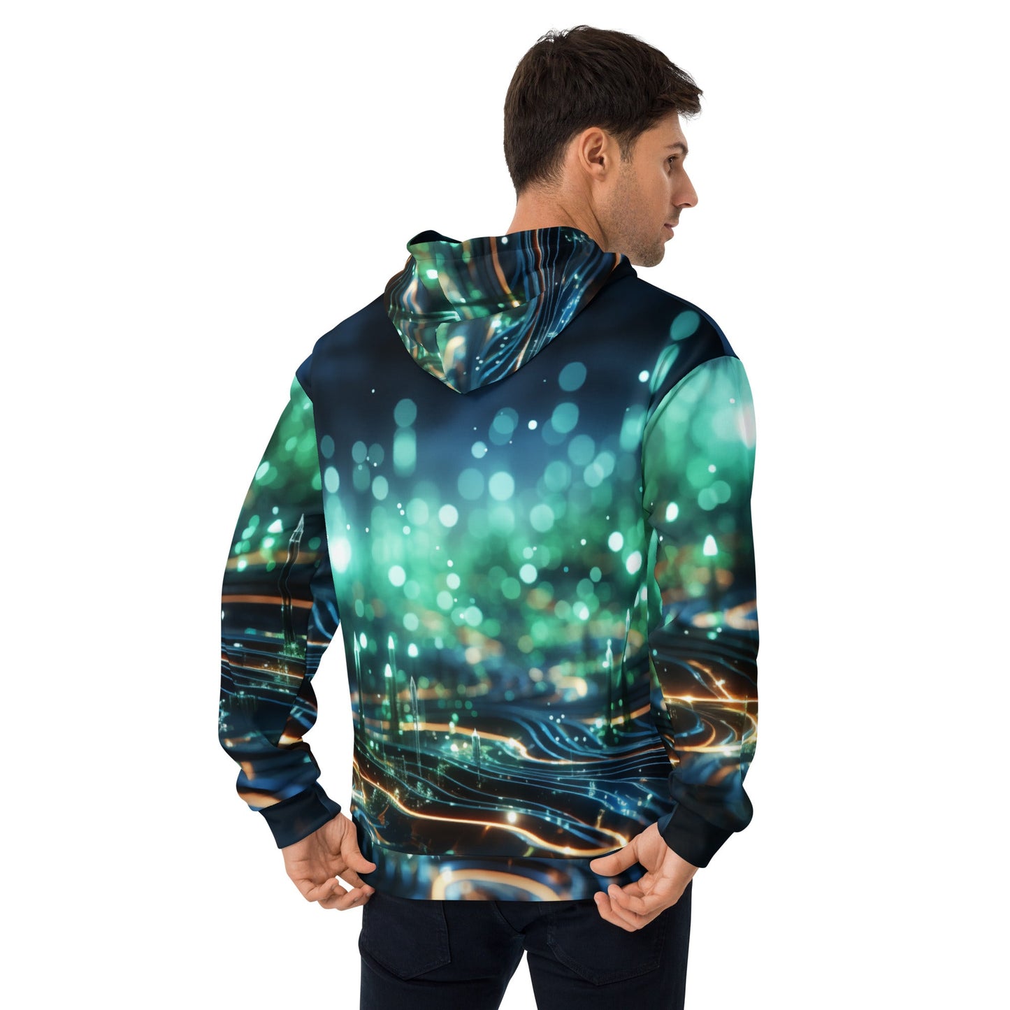 CyberTech Quantum GPU v7 - Unisex Hoodie by DarkByteGear