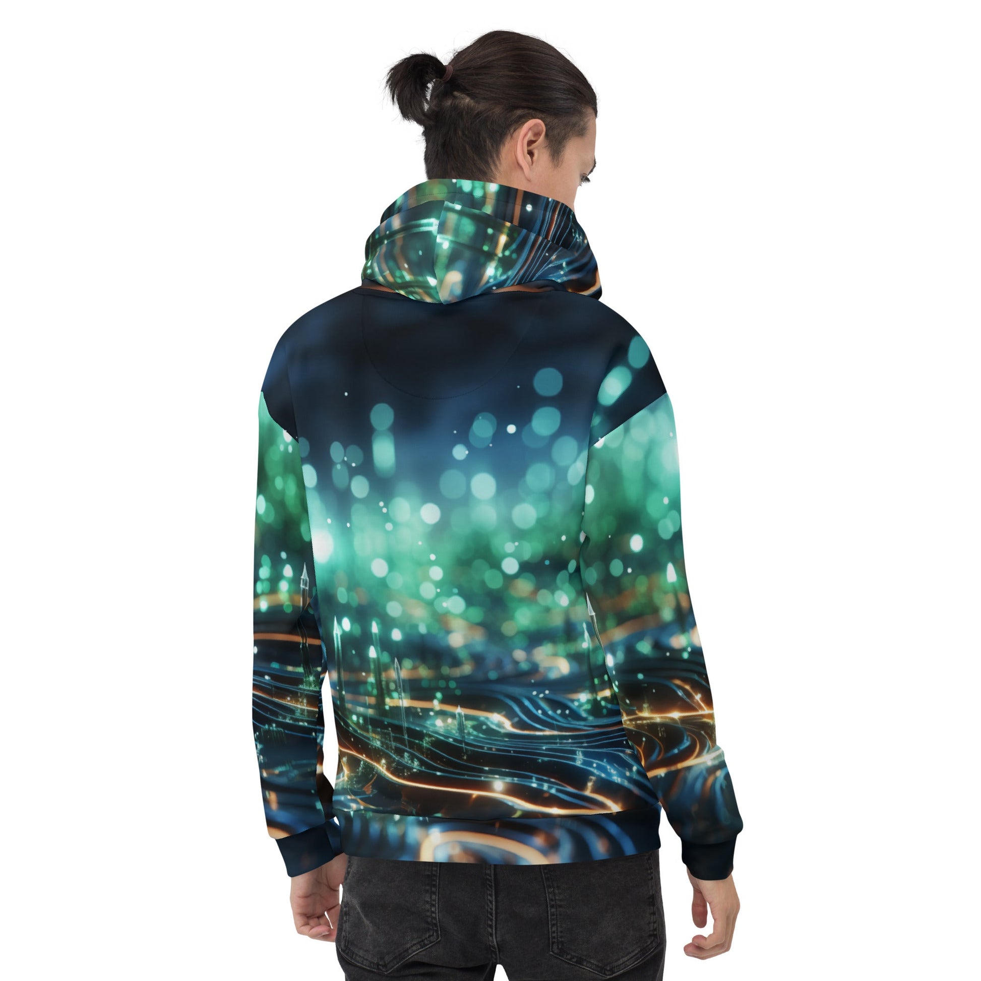 CyberTech Quantum GPU v7 - Unisex Hoodie by DarkByteGear