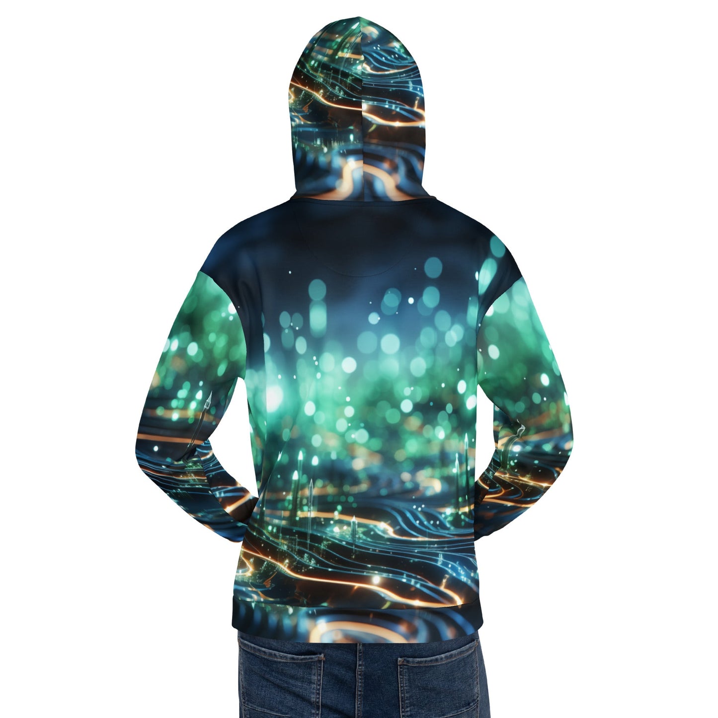 CyberTech Quantum GPU v7 - Unisex Hoodie by DarkByteGear