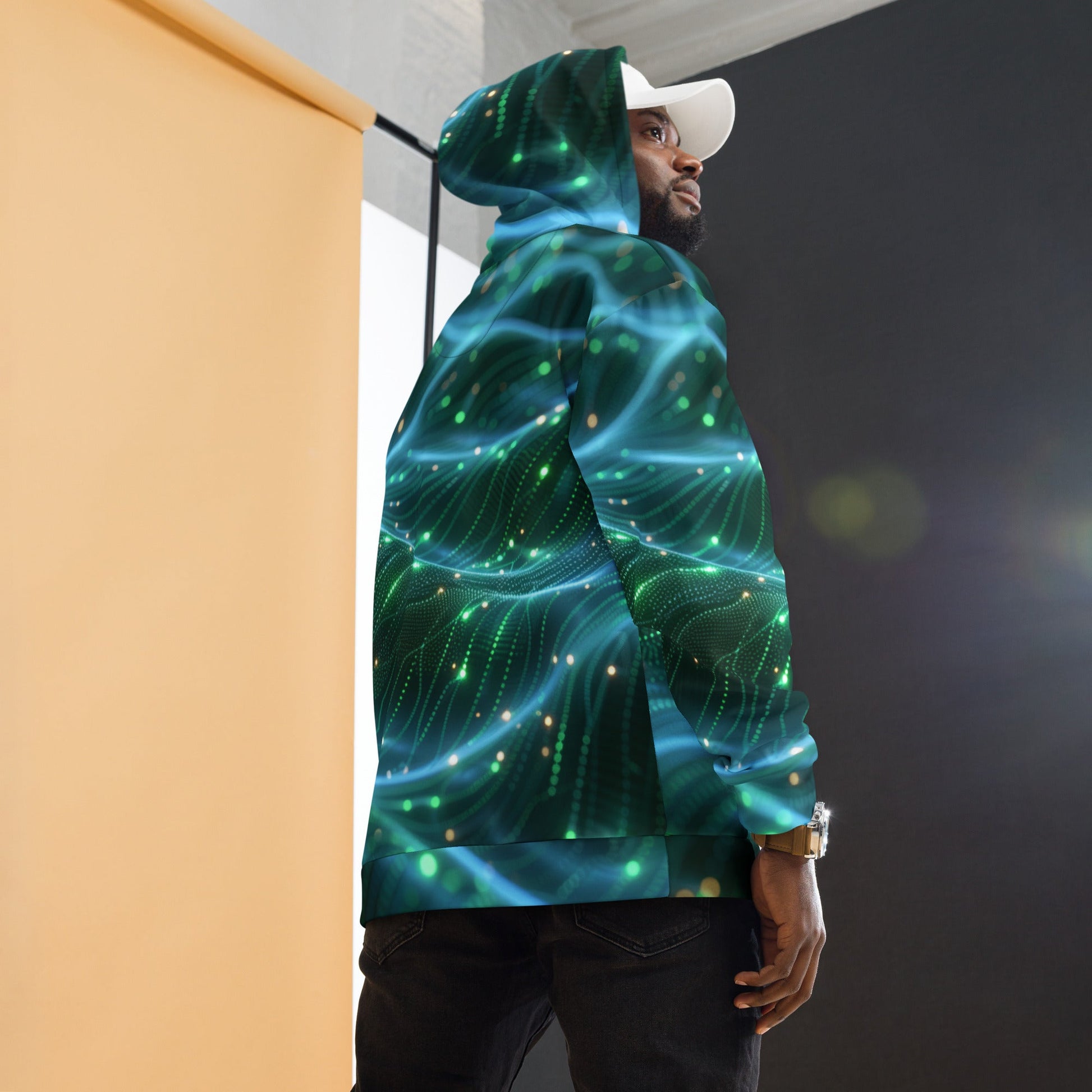 CyberTech Quantum GPU v12 - Unisex Hoodie by DarkByteGear