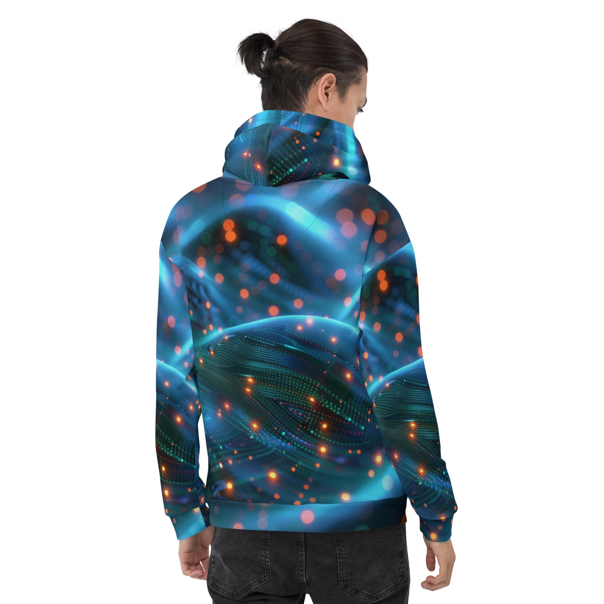 CyberTech Quantum GPU v15 - Unisex Hoodie by DarkByteGear