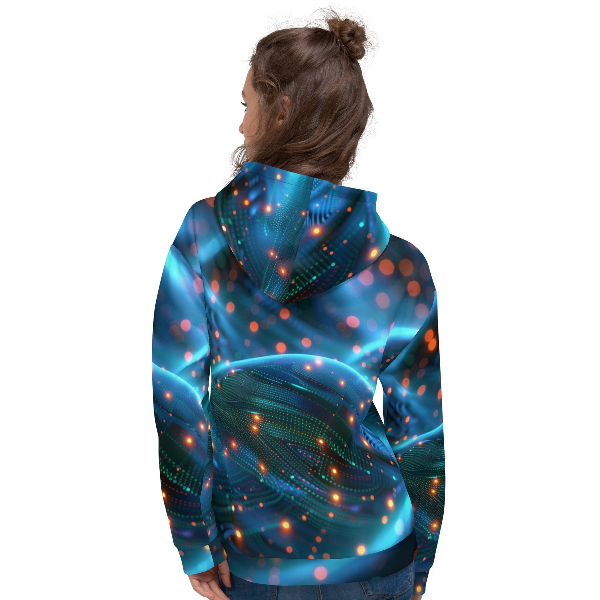 CyberTech Quantum GPU v15 - Unisex Hoodie by DarkByteGear