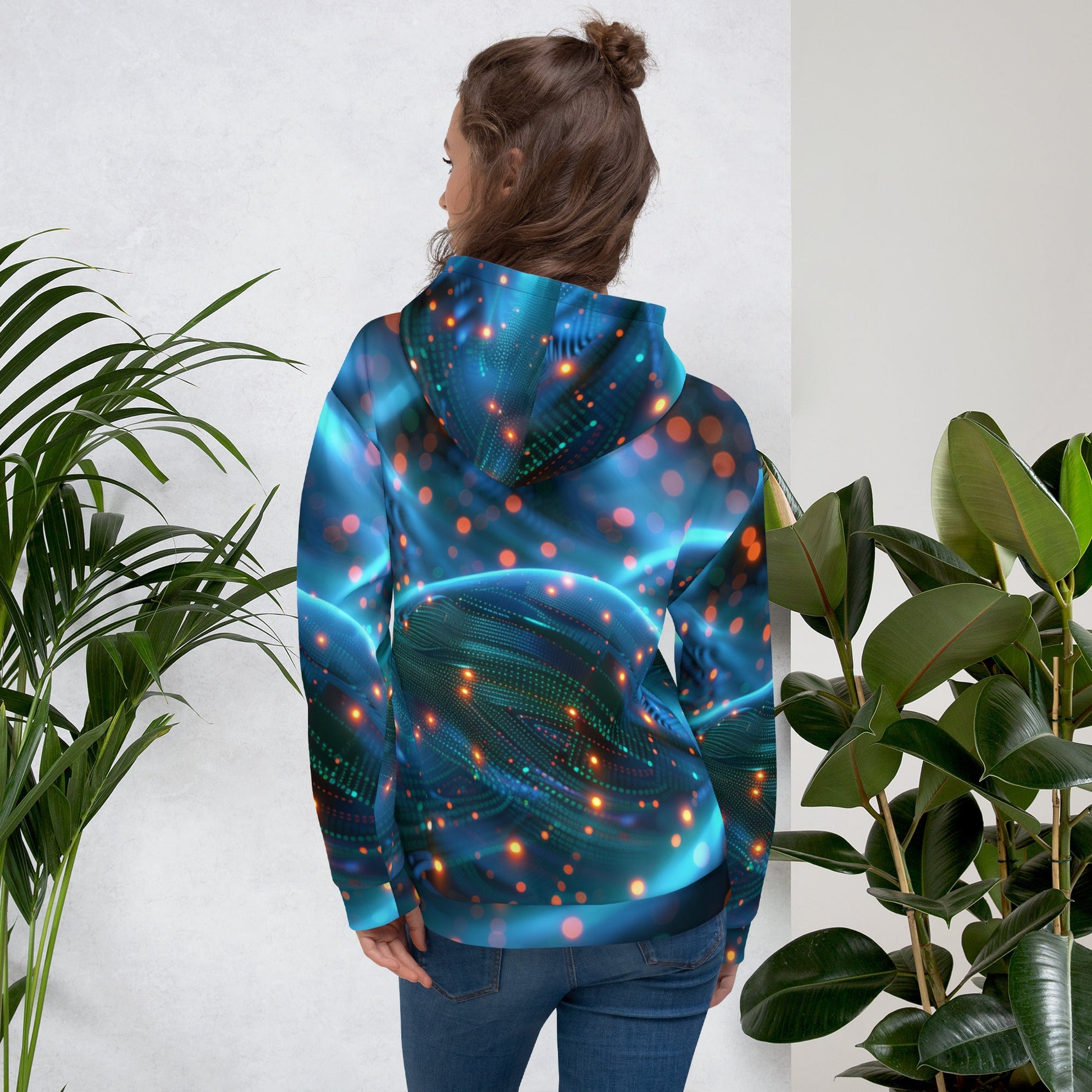 CyberTech Quantum GPU v15 - Unisex Hoodie by DarkByteGear