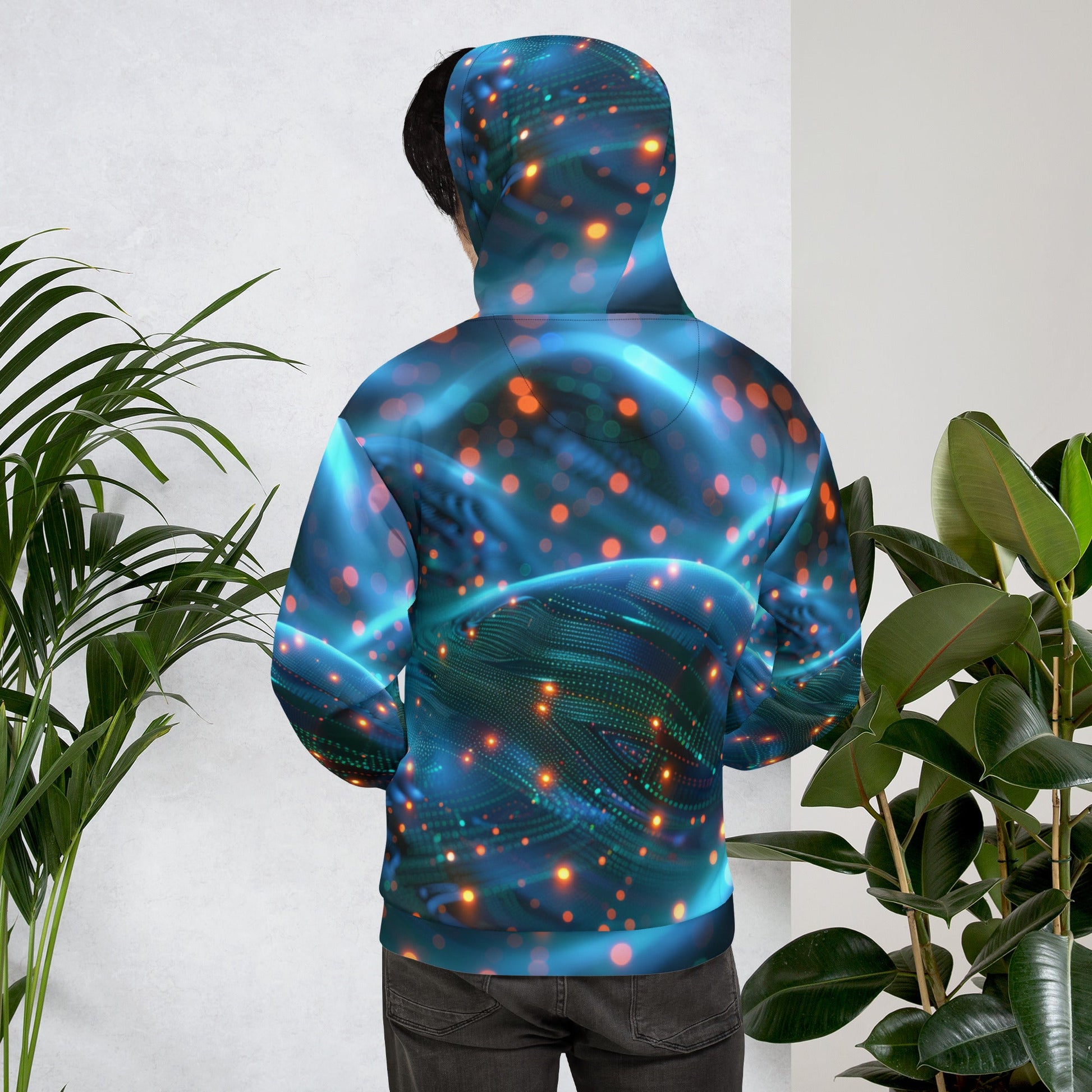 CyberTech Quantum GPU v15 - Unisex Hoodie by DarkByteGear