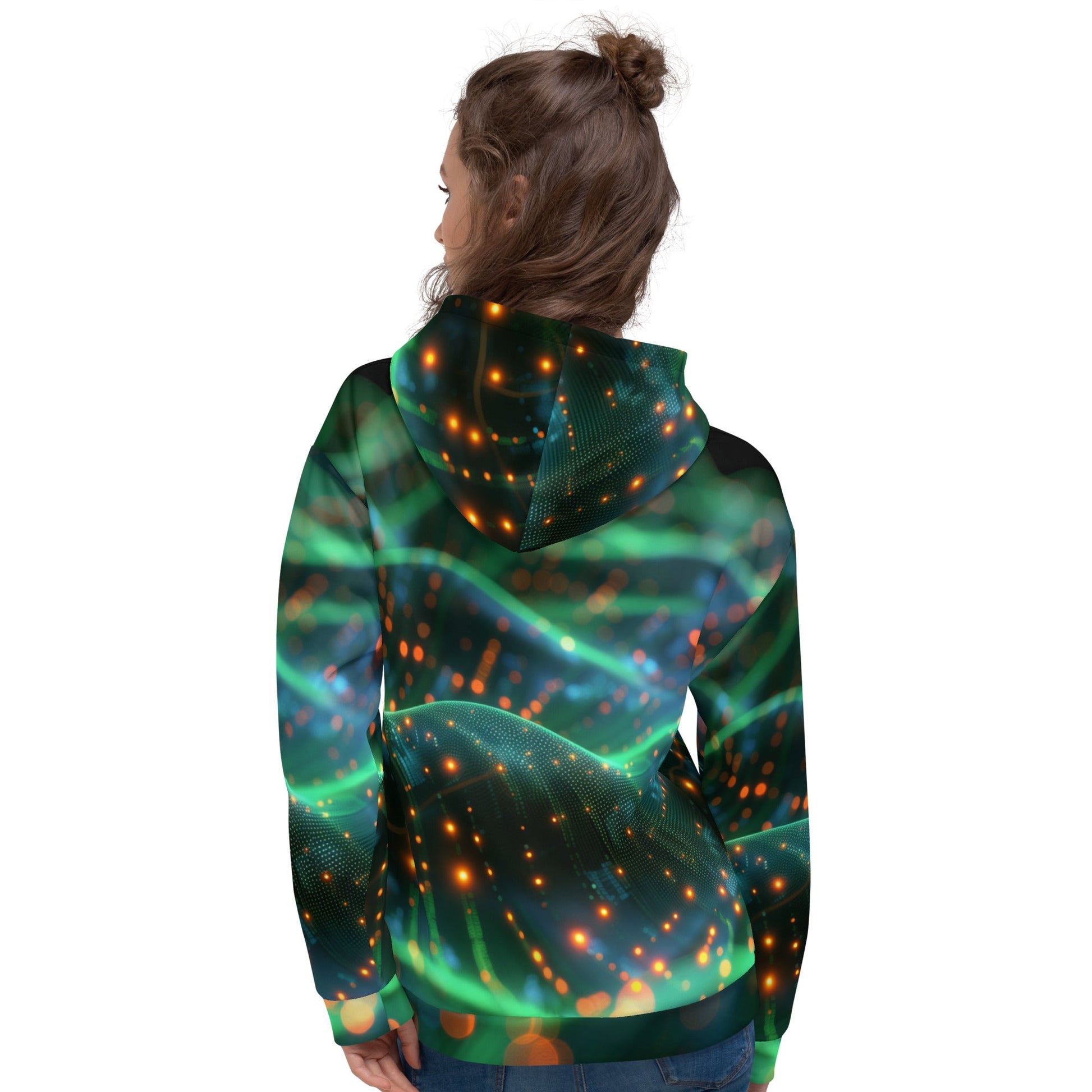 CyberTech Quantum GPU v16 - Unisex Hoodie by DarkByteGear