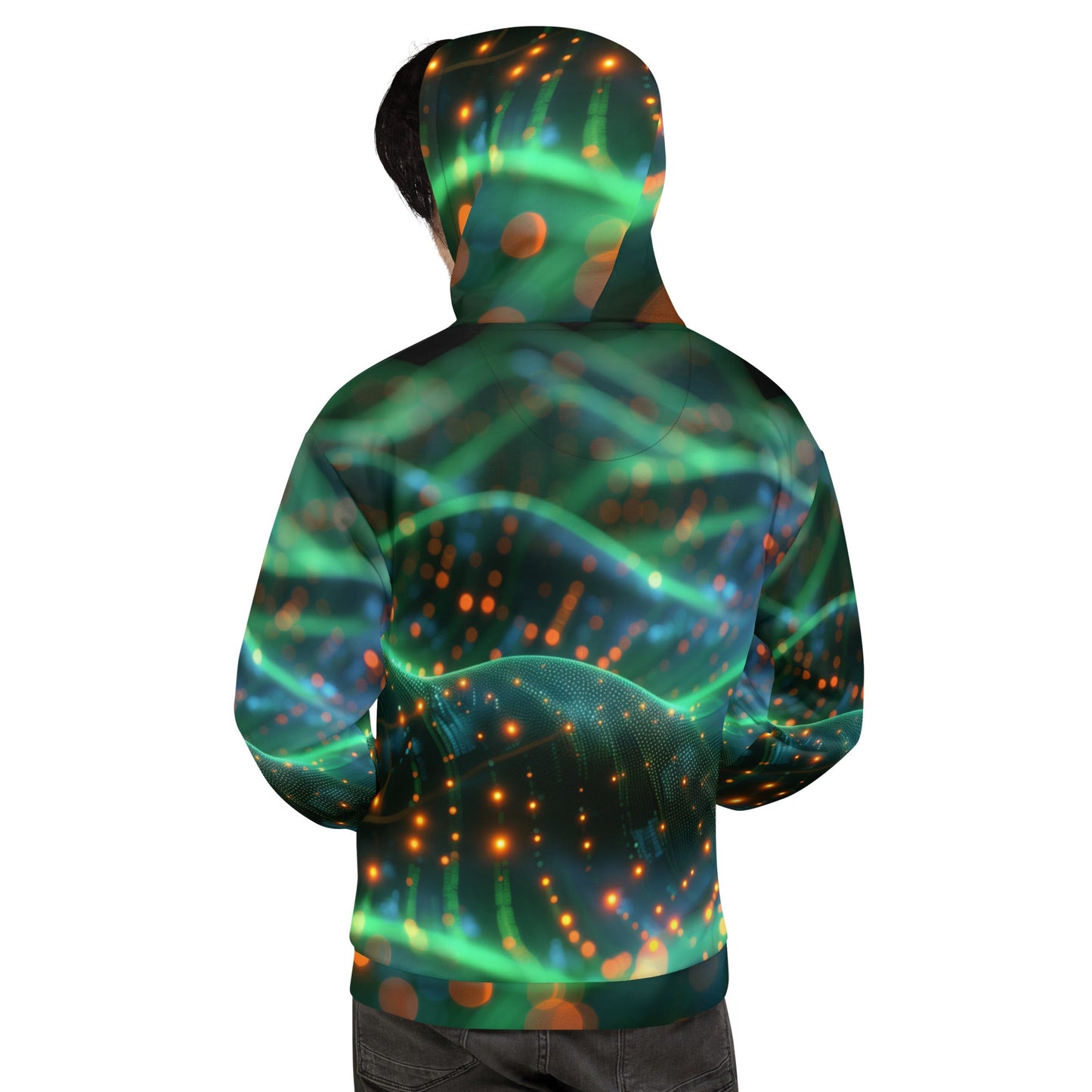 CyberTech Quantum GPU v16 - Unisex Hoodie by DarkByteGear