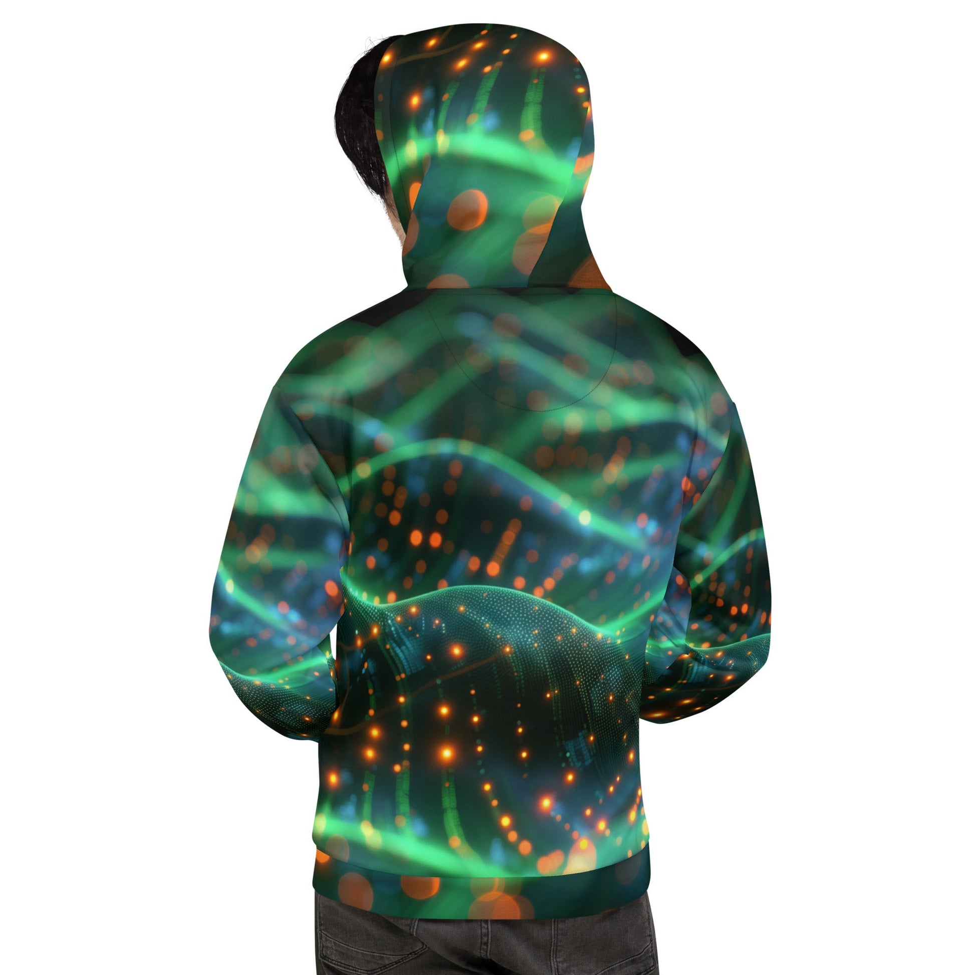 CyberTech Quantum GPU v16 - Unisex Hoodie by DarkByteGear