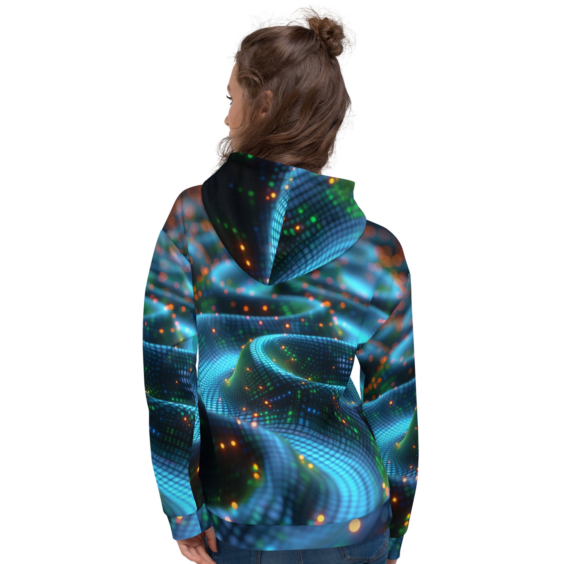 CyberTech Quantum GPU v18 - Unisex Hoodie by DarkByteGear
