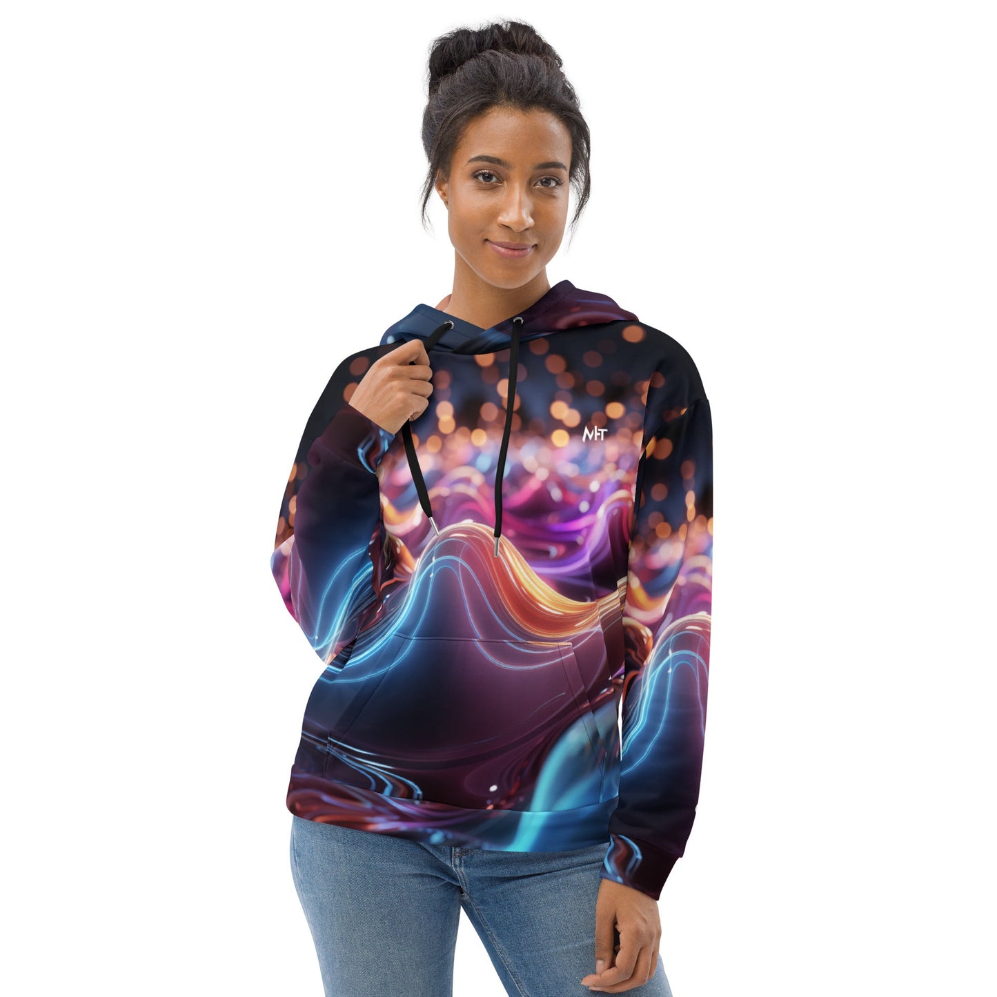 Neon AI - Unisex Hoodie by DarkByteGear
