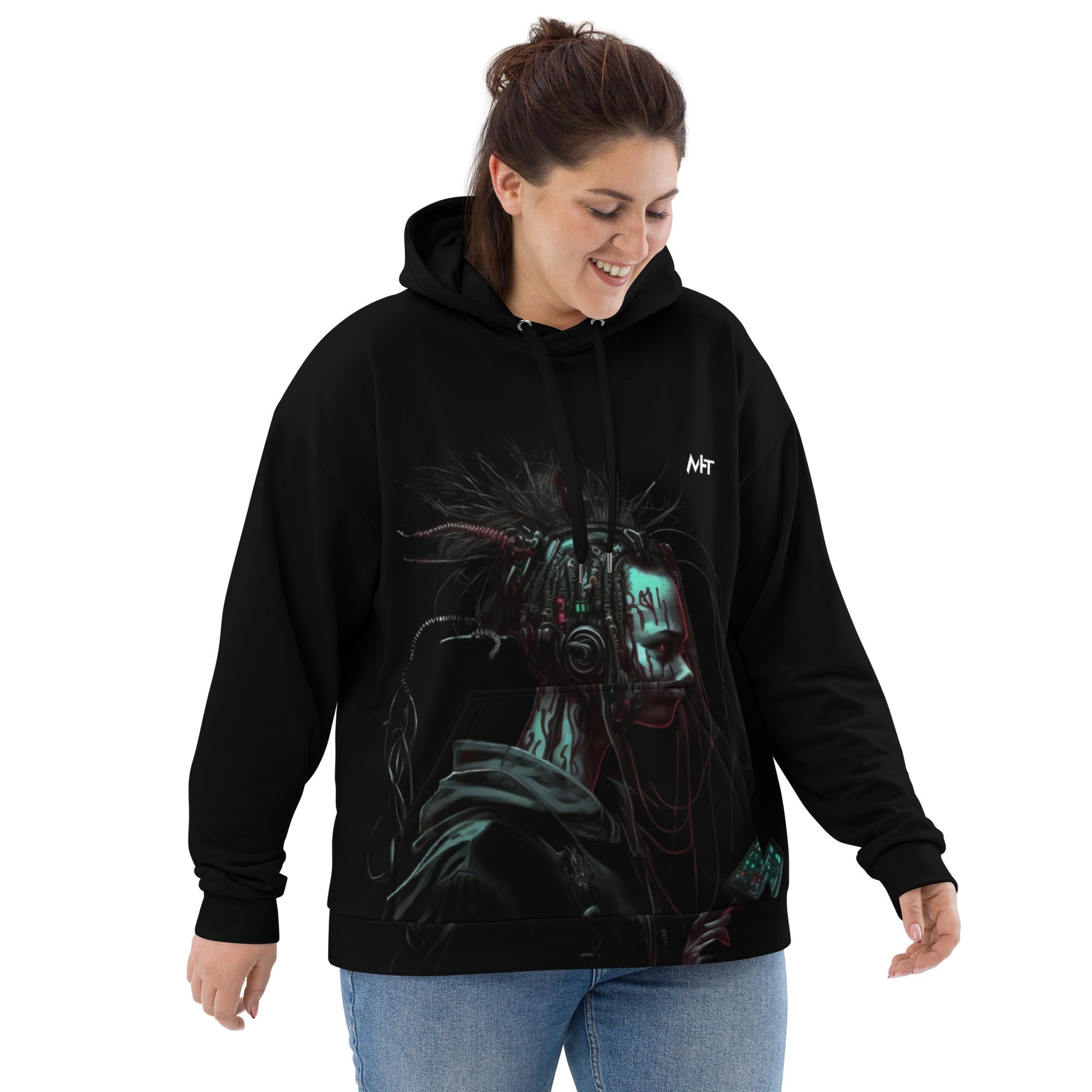 Cyberware assassin v7- Unisex Hoodie by DarkByteGear