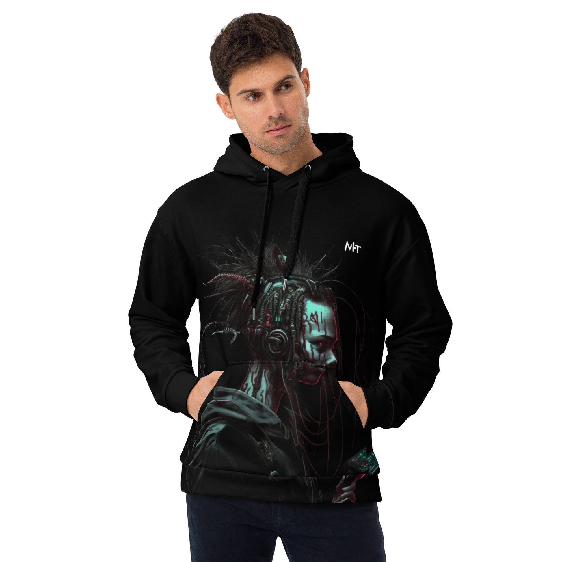 Cyberware assassin v7- Unisex Hoodie by DarkByteGear