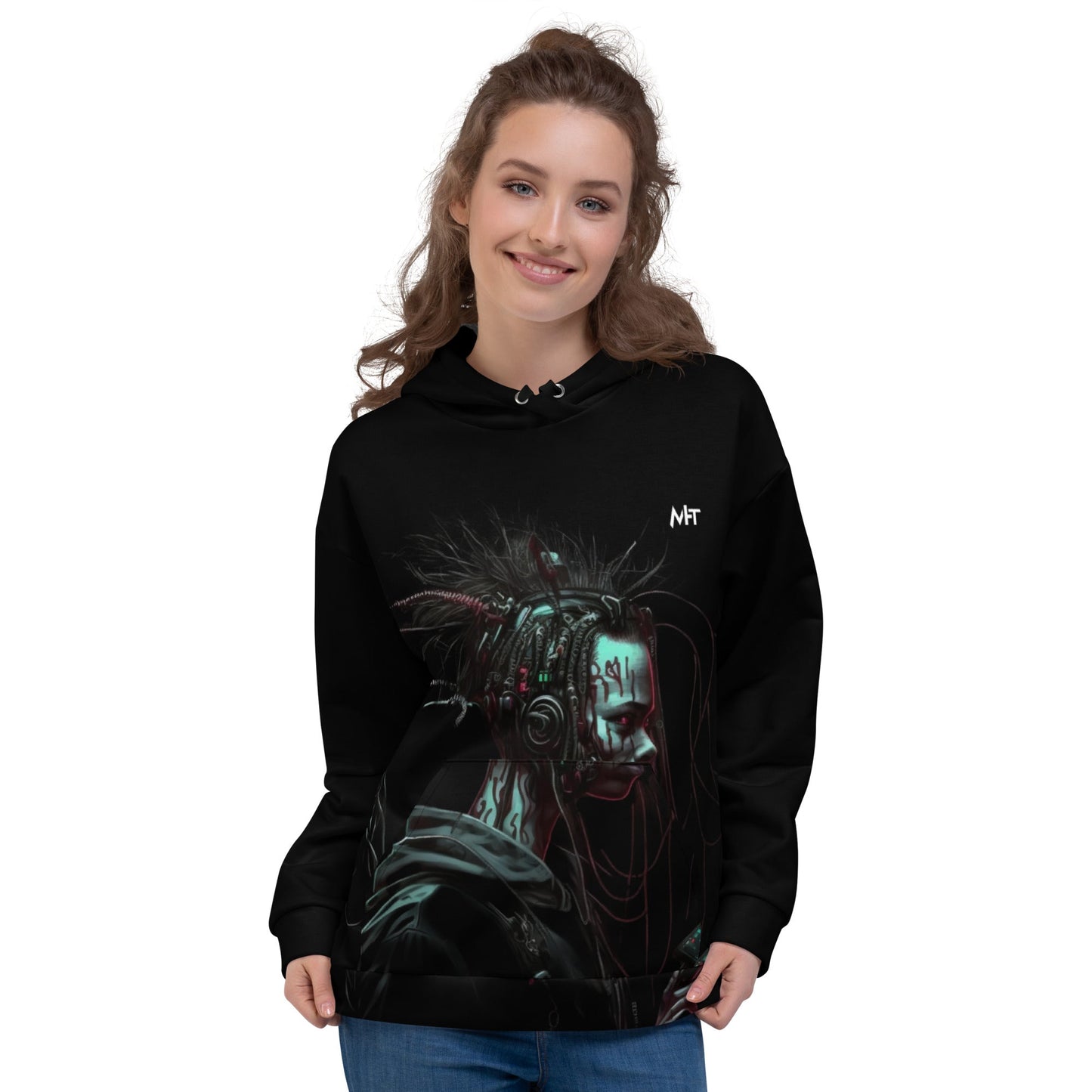 Cyberware assassin v7- Unisex Hoodie by DarkByteGear