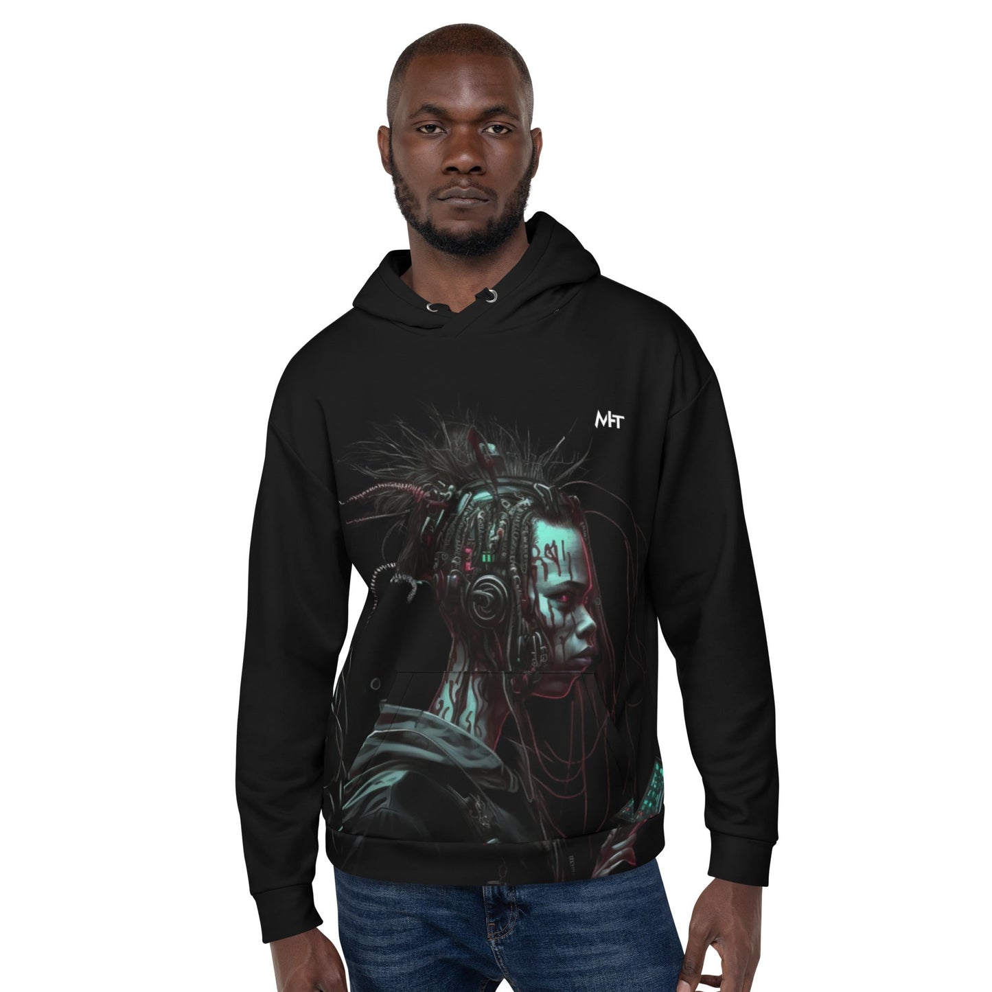 Cyberware assassin v7- Unisex Hoodie by DarkByteGear