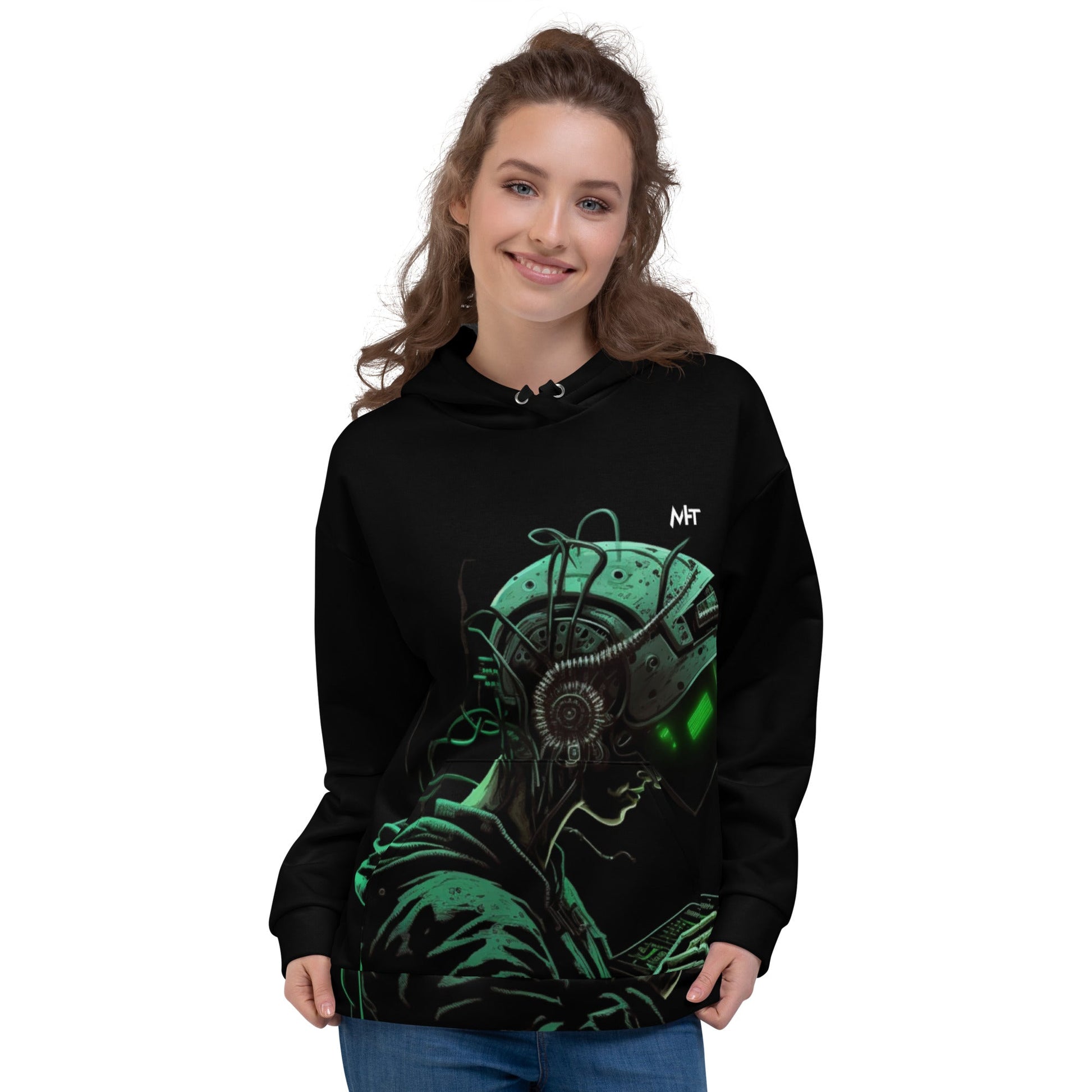 Cyberware assassin v8 - Unisex Hoodie by DarkByteGear