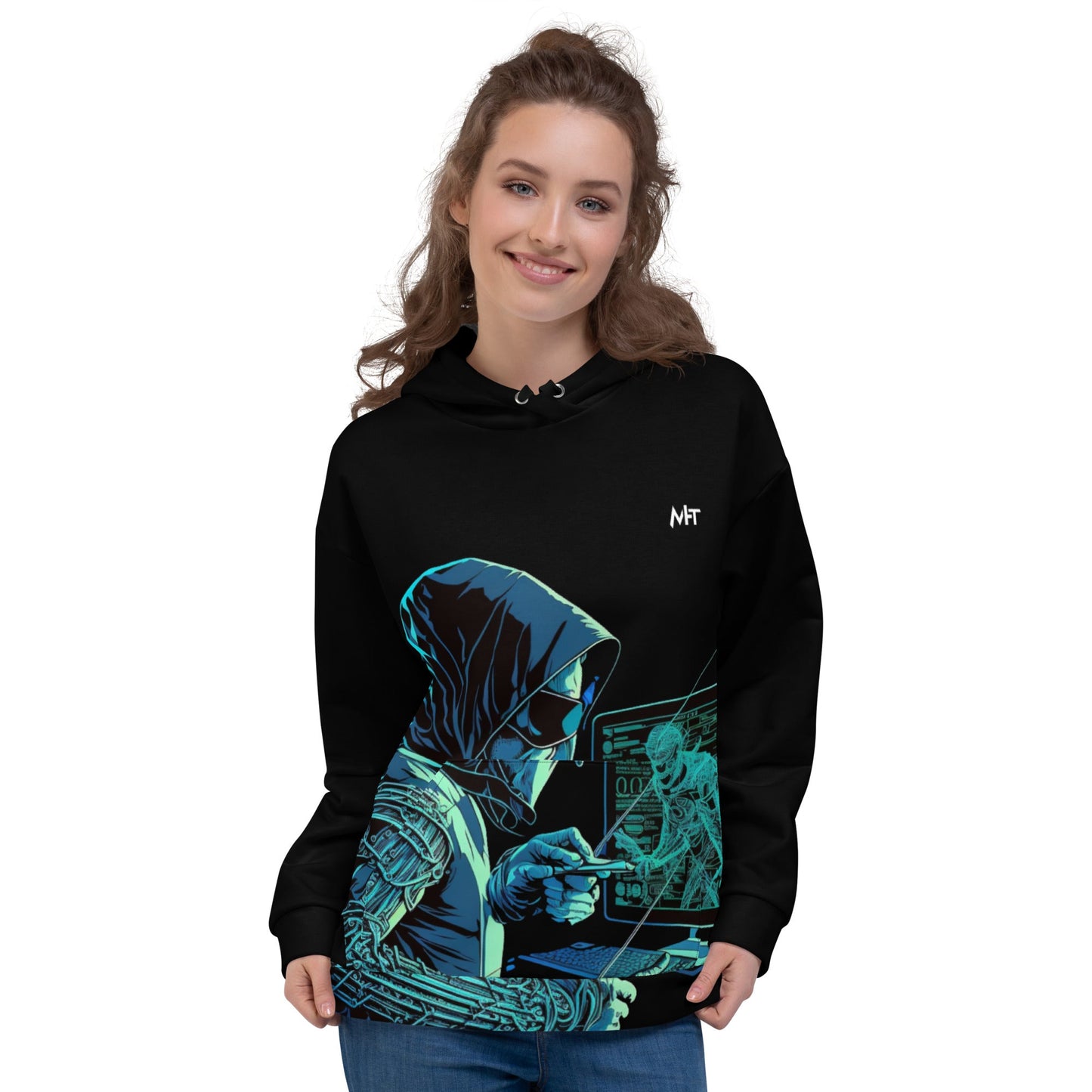 CyberWare Assassin - Unisex Hoodie by DarkByteGear